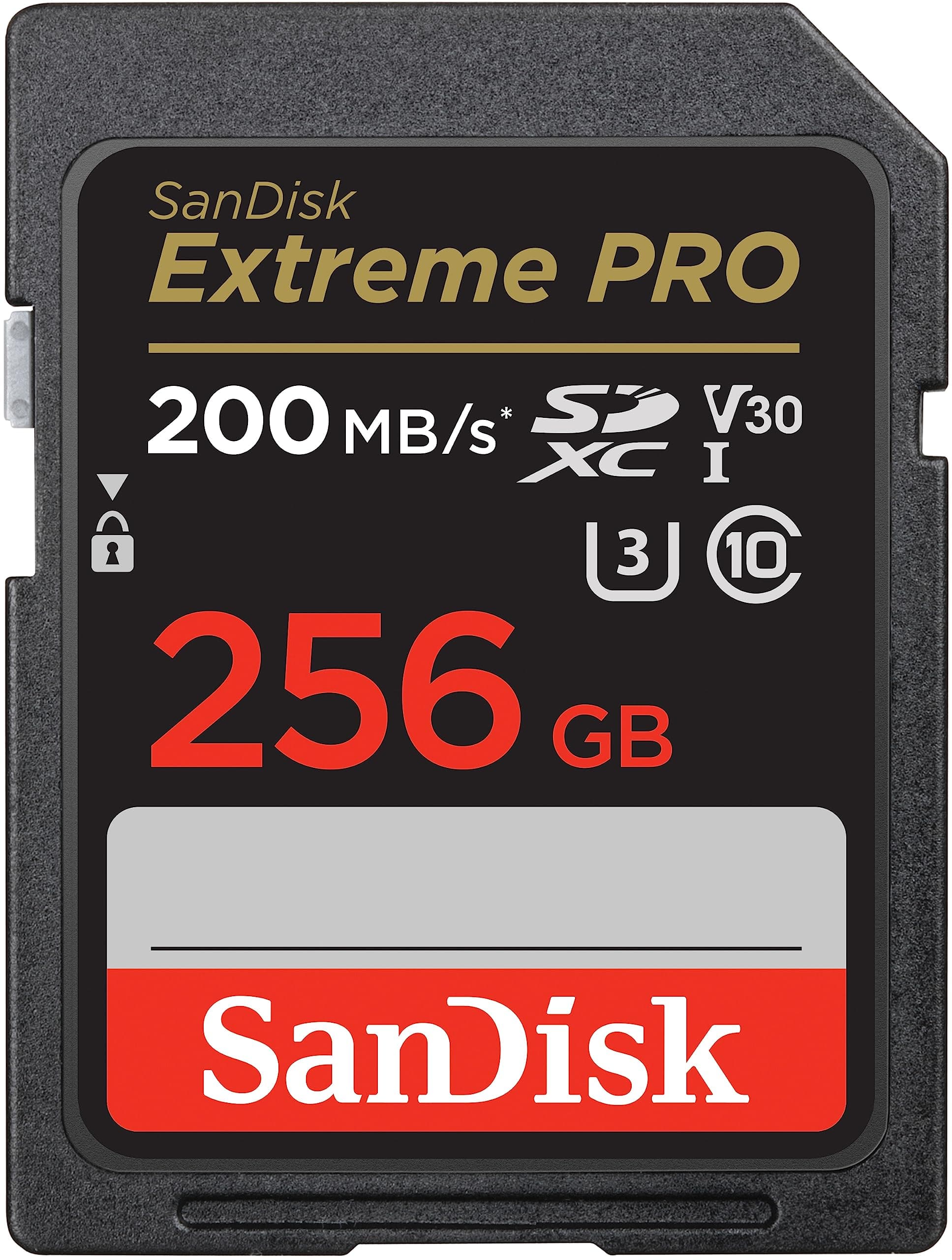 Карта памет SANDISK Extreme PRO SDHC, 256GB