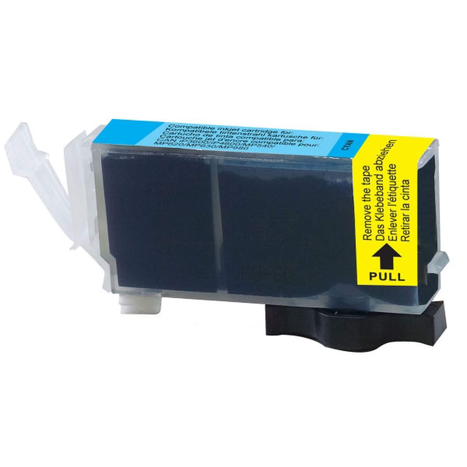 Мастилница UPRINT CLI521 CANON, С чип, Cyan