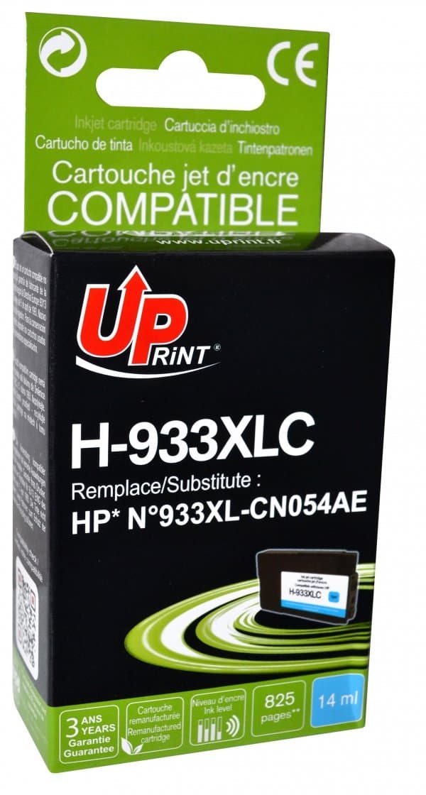Мастилница UPRINT CN054A HP, Cyan