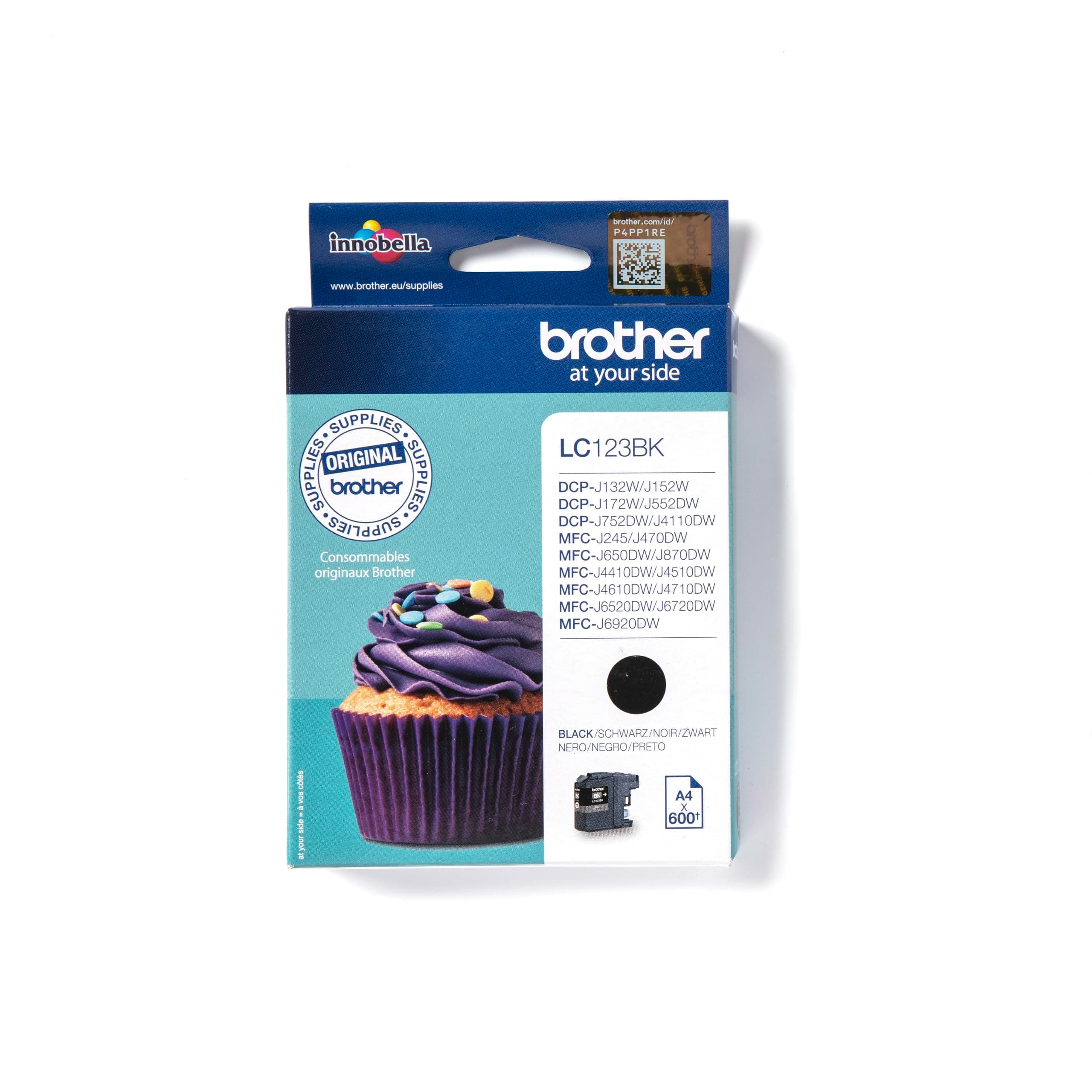 Brother LC-123 Black Ink Cartridge for MFC-J4510DW