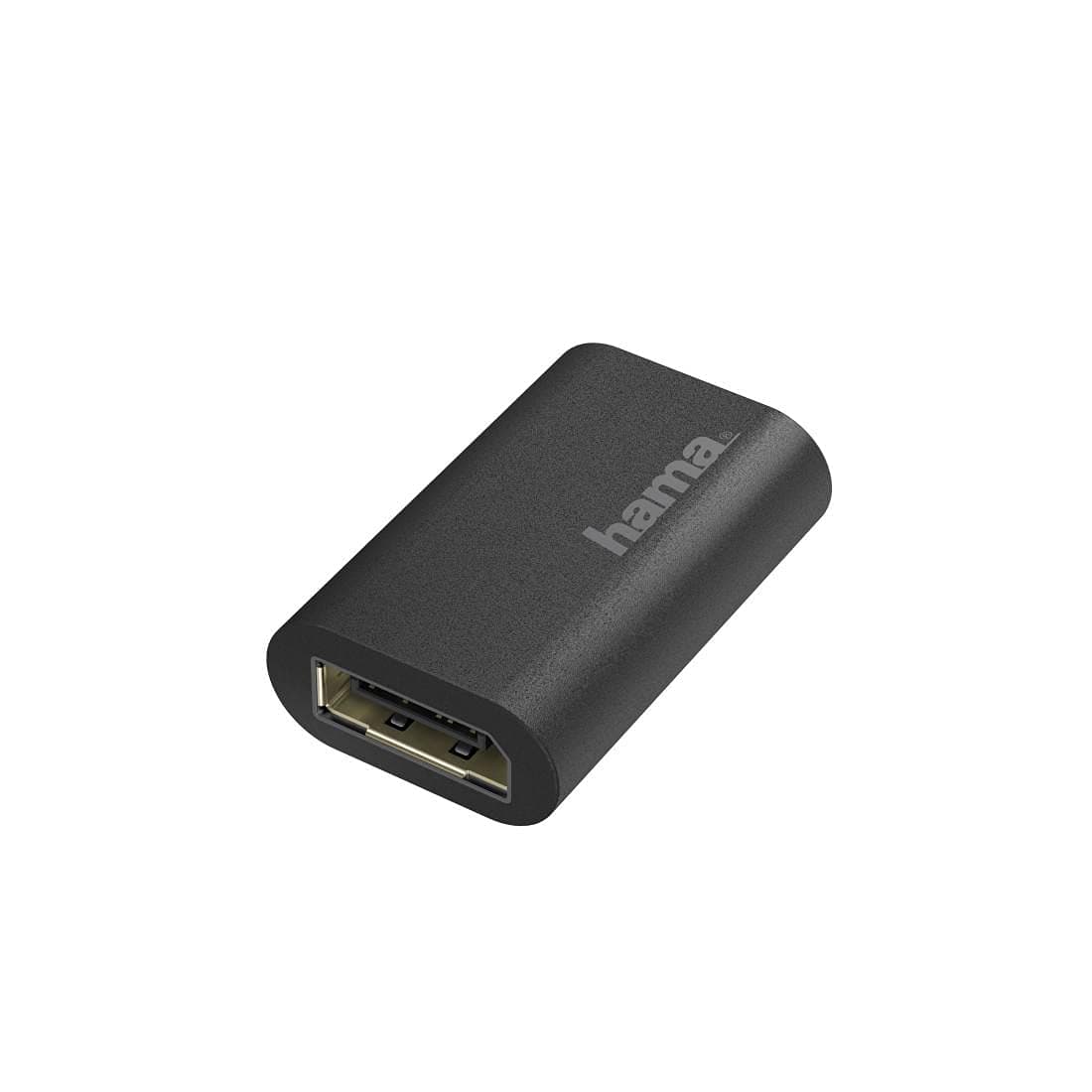 Адаптер HAMA, DisplayPort женско - DisplayPort женско, Ultra HD, 4K, Черен