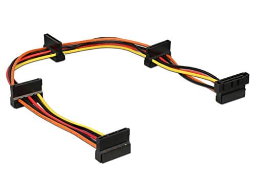 Кабел Delock Power SATA > 4 x SATA 15 Pin, 40cm