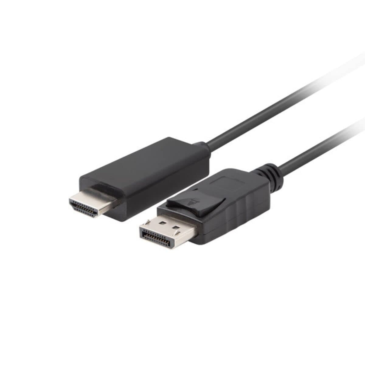Lanberg display port (M) V1.1 -> HDMI (M) cable 1.8m, black