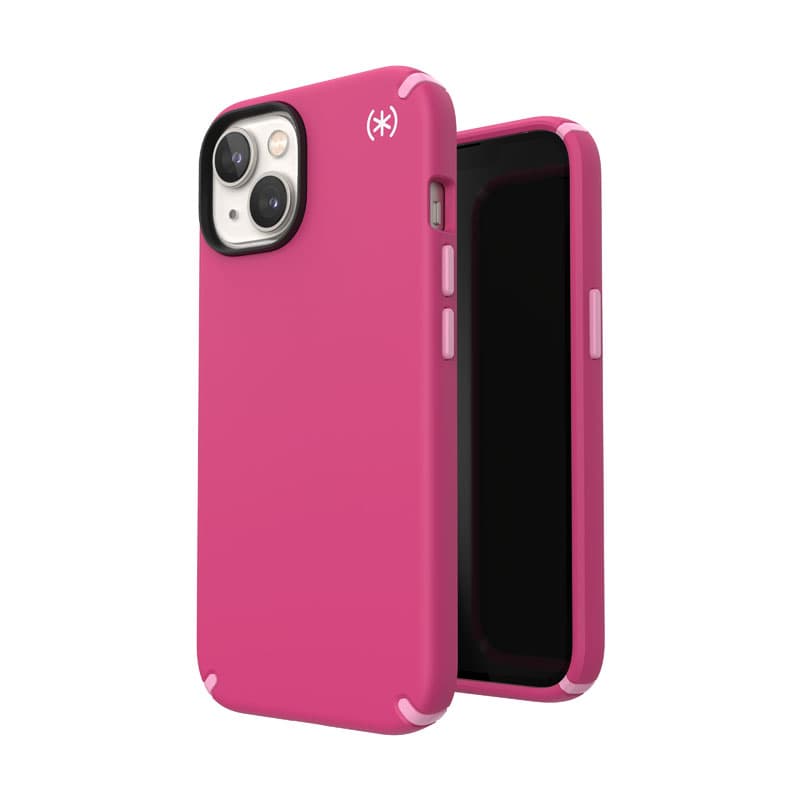 Калъф за Apple iPhone 14, Speck Presidio 2 Pro, антимикробно покритие, розов