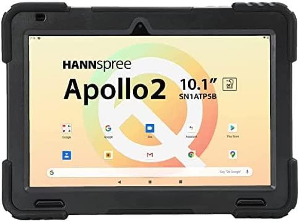 Калъф за таблет Hannspree Apollo 2 Rugged, 10.1", За Apollo 2, Черен