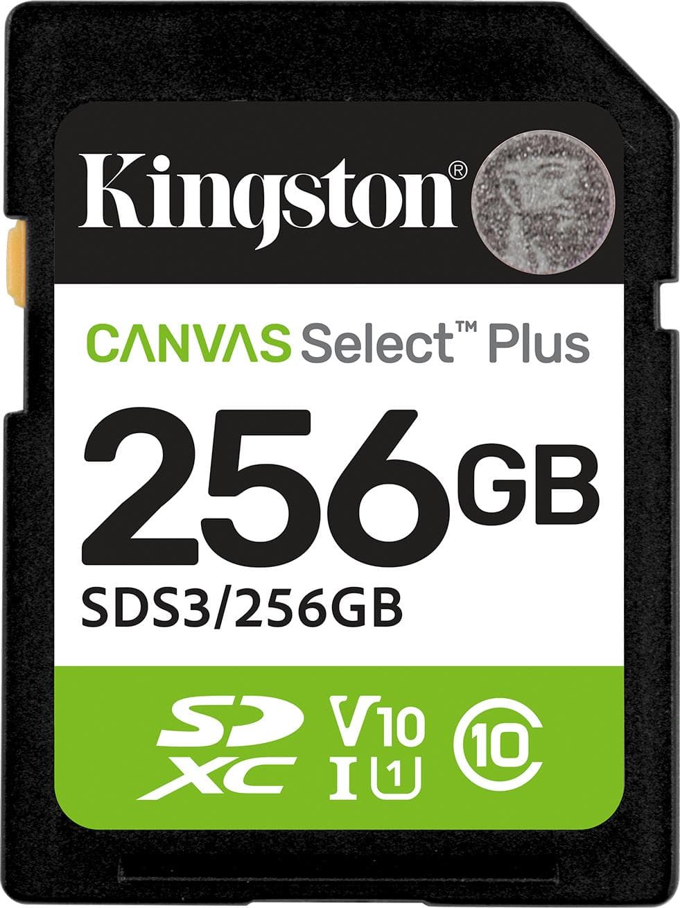 Карта памет Kingston Canvas Select Plus SD 256GB