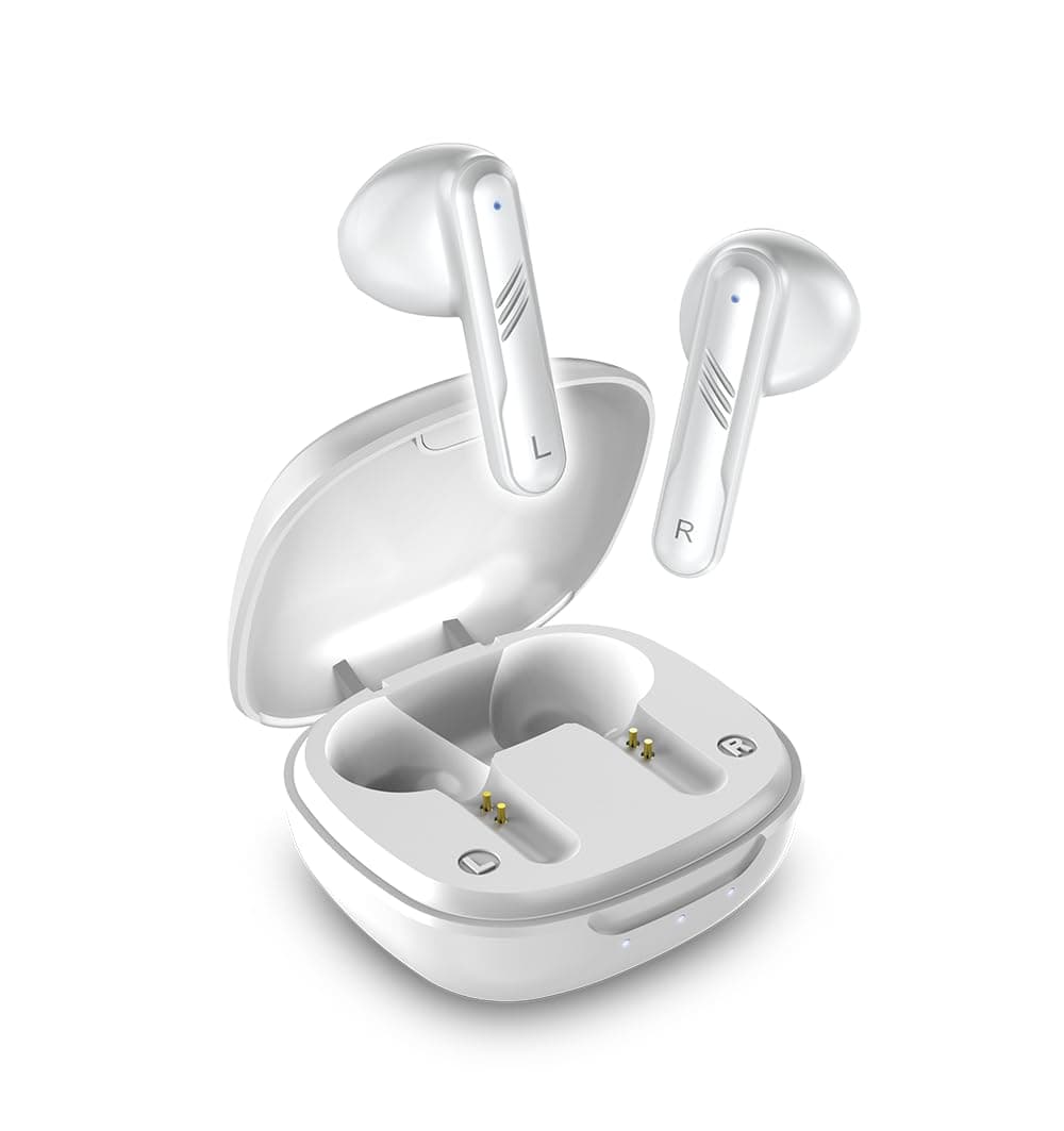 Слушалки Genius HS-M905BT, безжични, Bluetooth, бели
