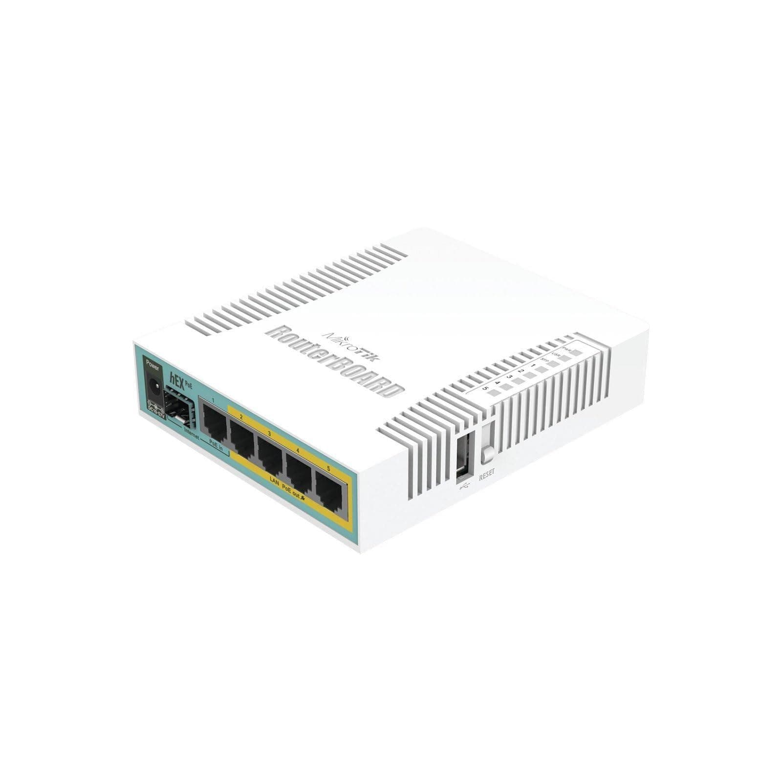 Рутер MikroTik RB960PGS, 5 x 10/100/1000, hEX PoE
