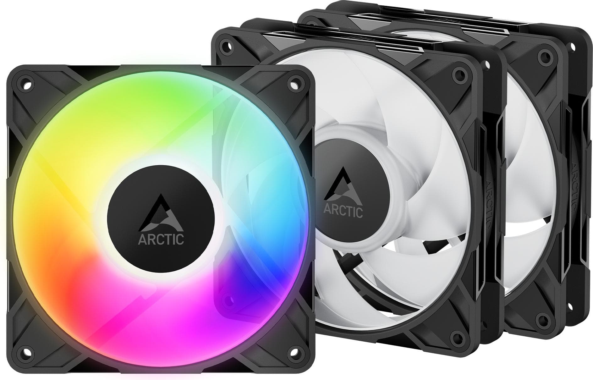 Комплект вентилатори ARCTIC P12 Pro A-RGB 120mm PWM 3-Pack
