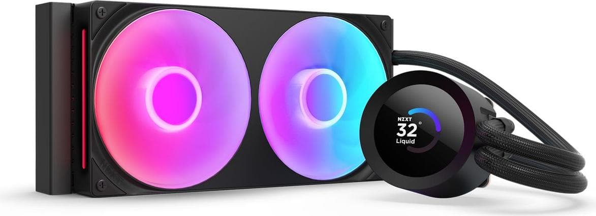 Охладител за процесор NZXT Kraken Plus 240 RGB LCD Display - Black