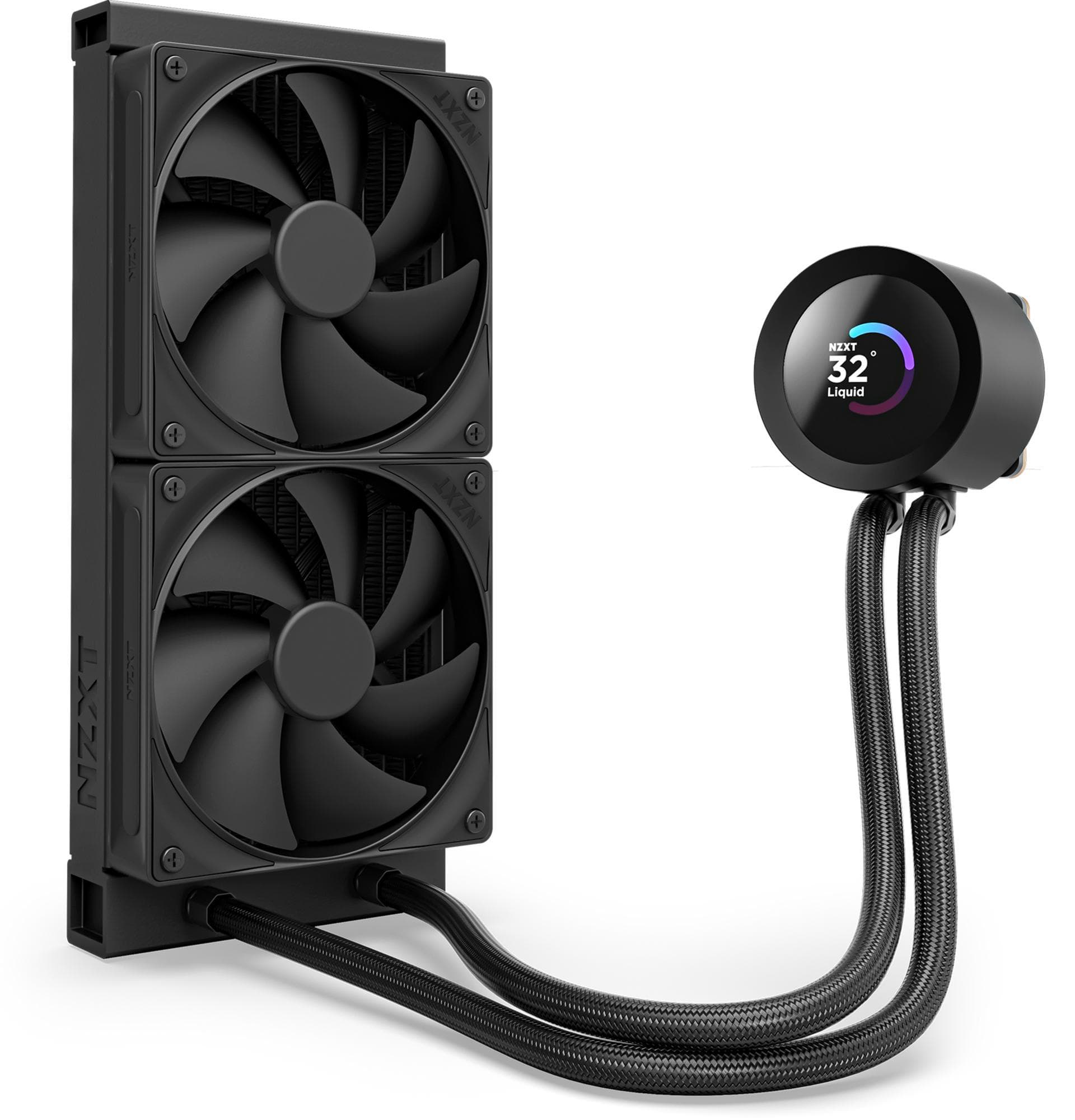 Охладител за процесор NZXT Kraken Plus 240 LCD Display - Black