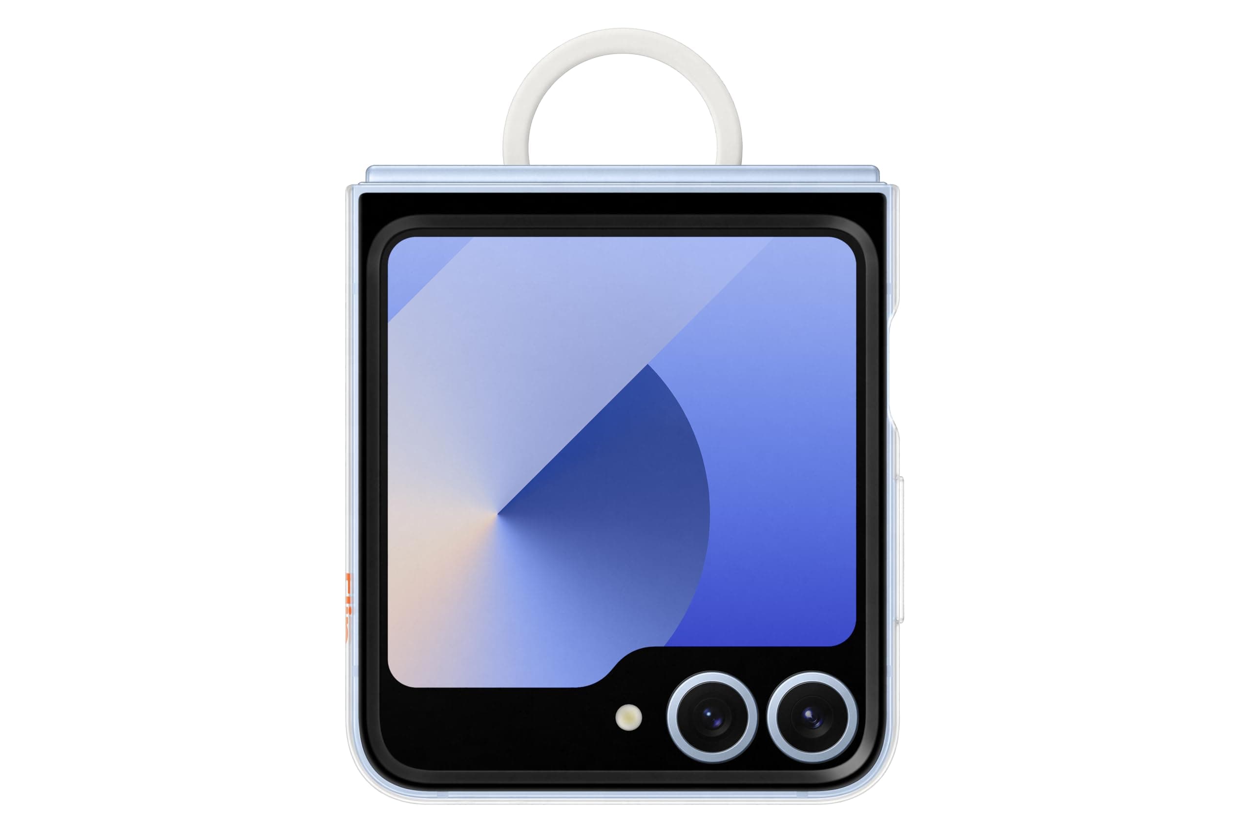 Калъф за Samsung Galaxy Z Flip 6, Samsung EF-QF741CTEGWW, с пръстен, прозрачен
