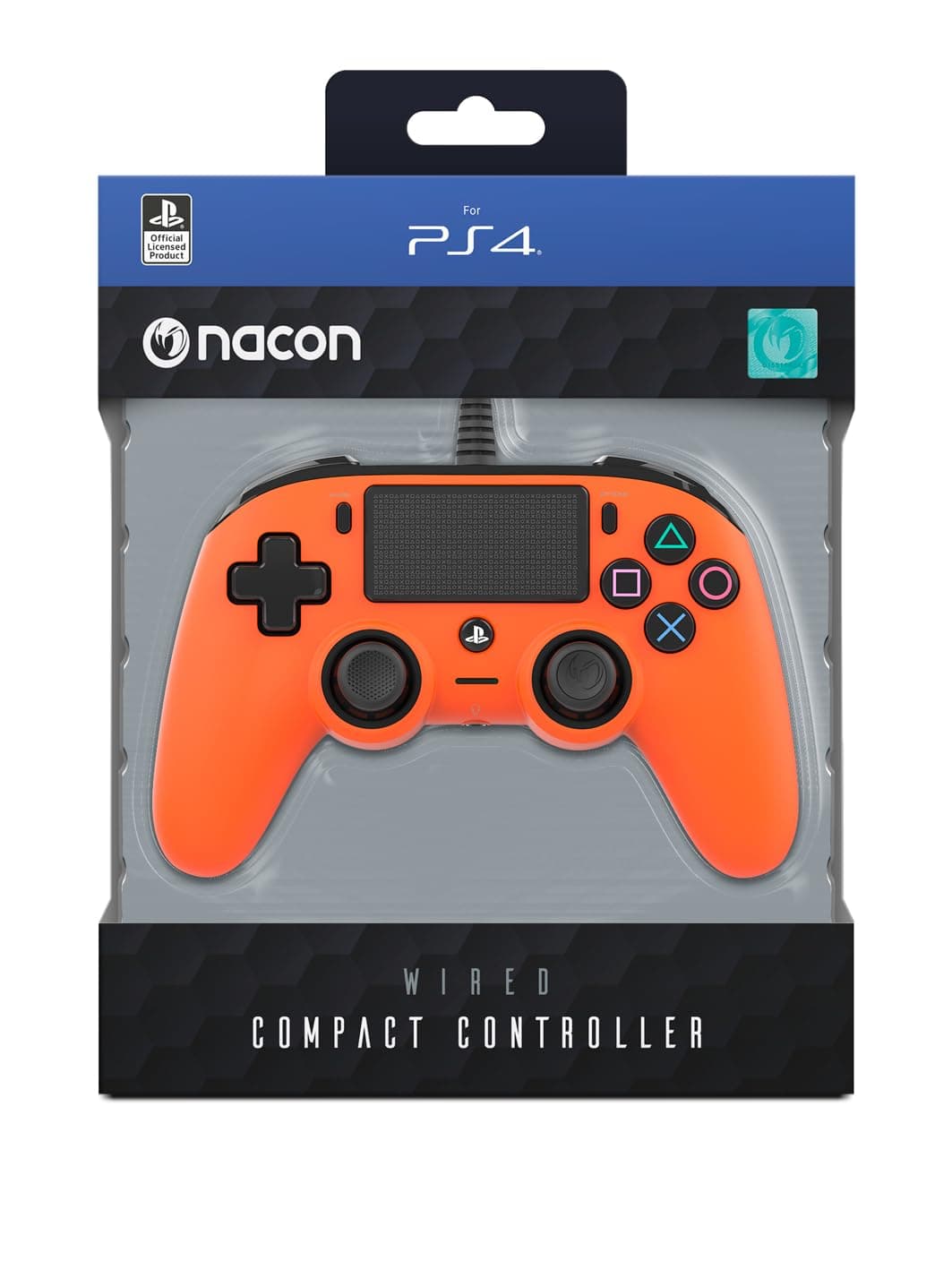 Жичен геймпад Nacon Wired Compact Controller, Оранжев