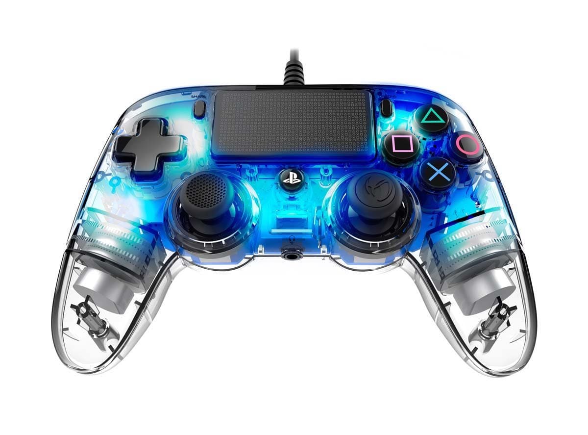 Жичен геймпад Nacon Wired Illuminated Compact Controller Blue, Син