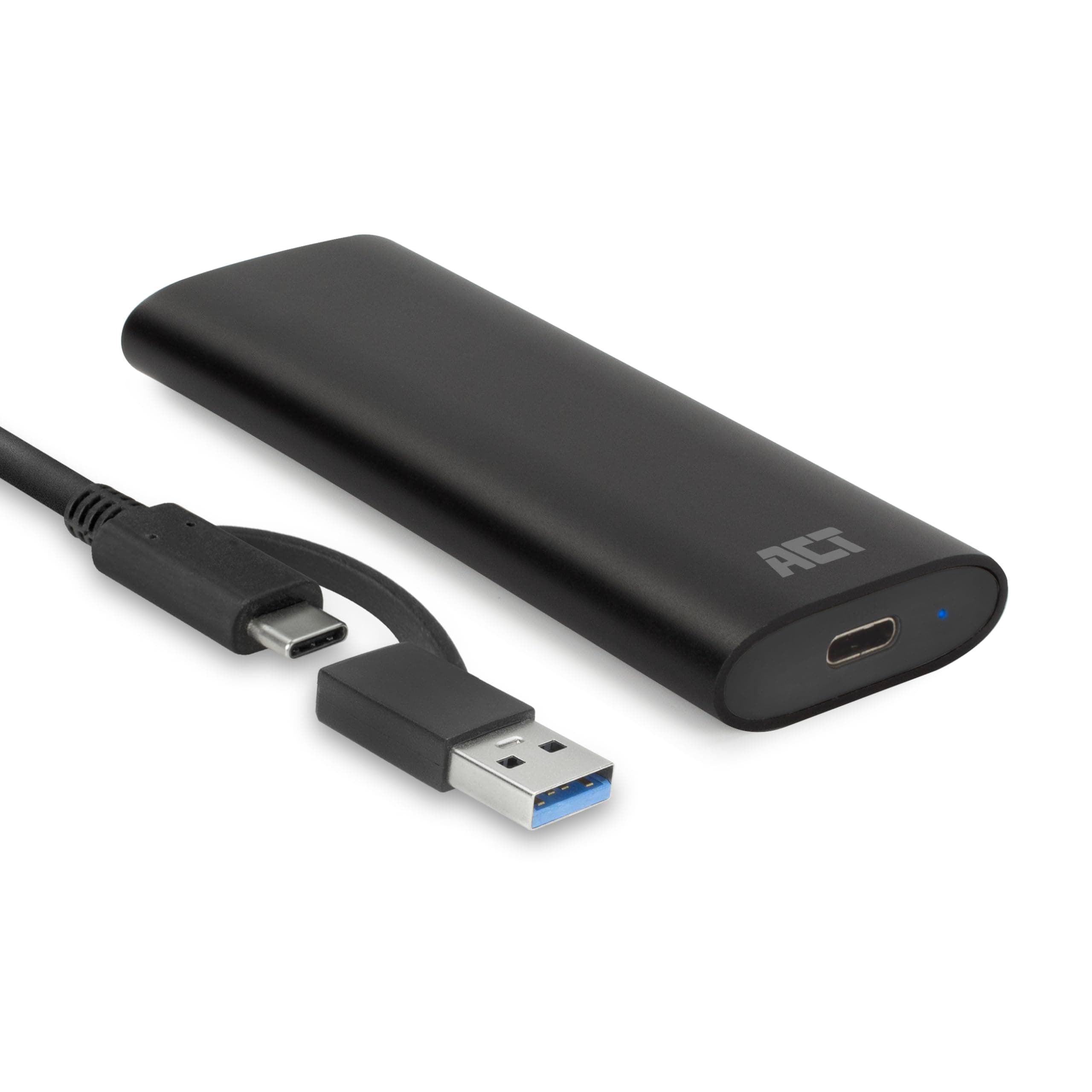 Чекмедже за диск ACT AC1615, USB-C M.2 NVMe / PCIe SSD
