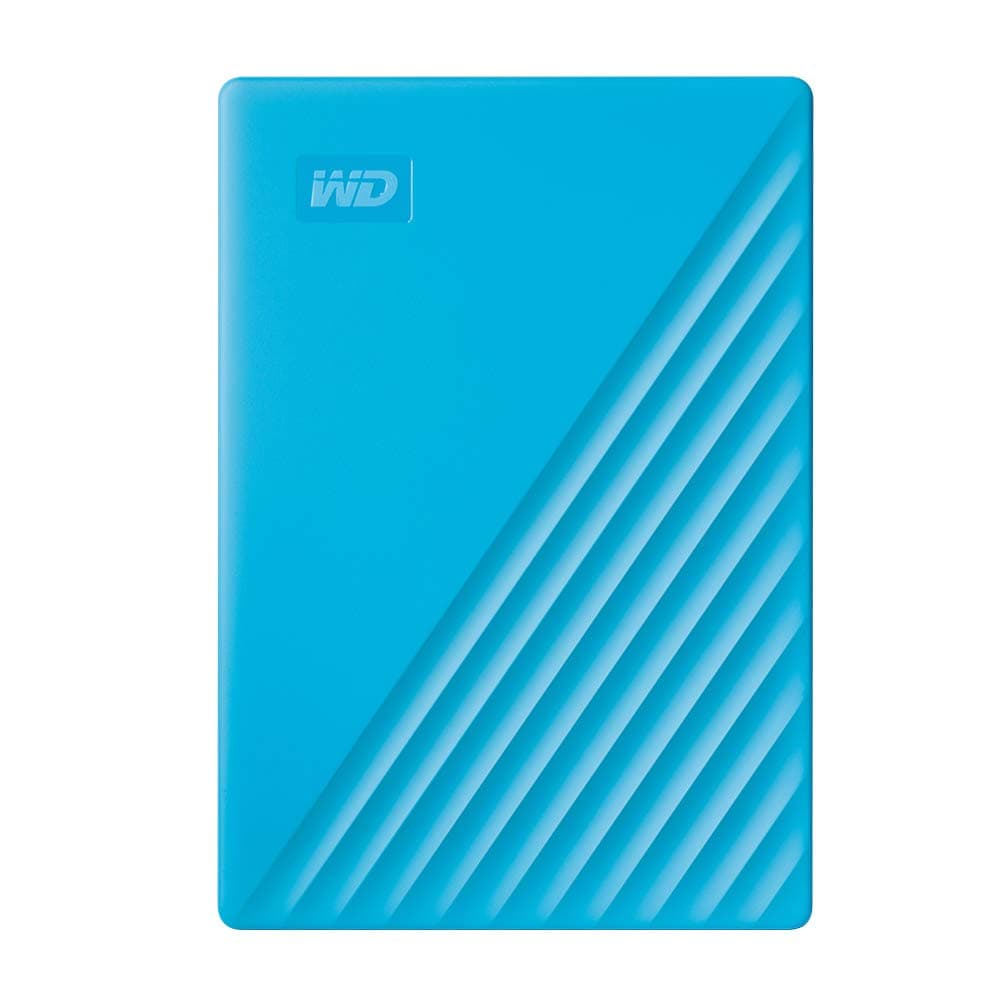 WD My Passport 4TB преносим твърд диск USB3.0 USB2.0 съвместим Blue Retail