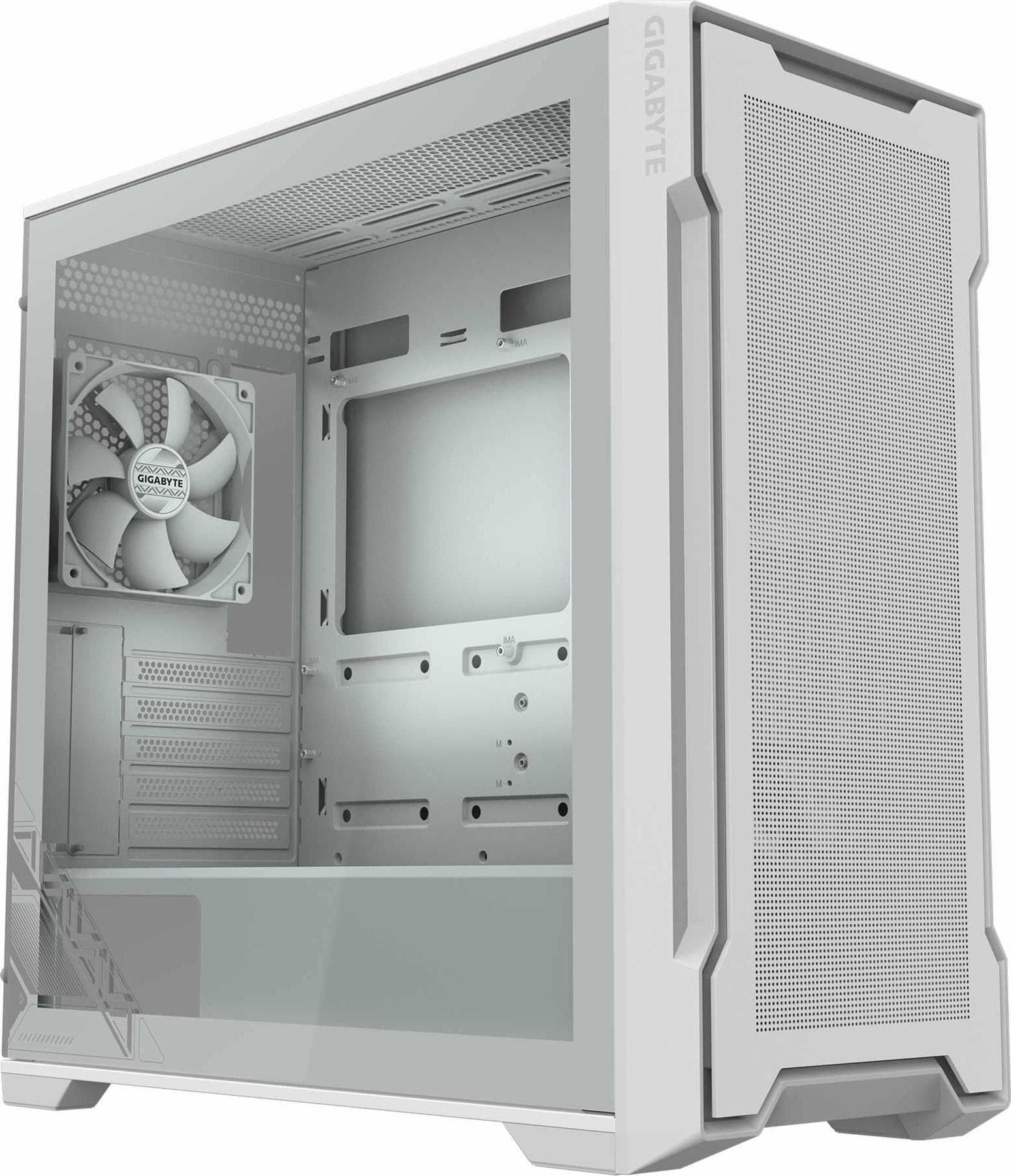 Кутия Gigabyte C102 Glass ICE, Mid-Tower
