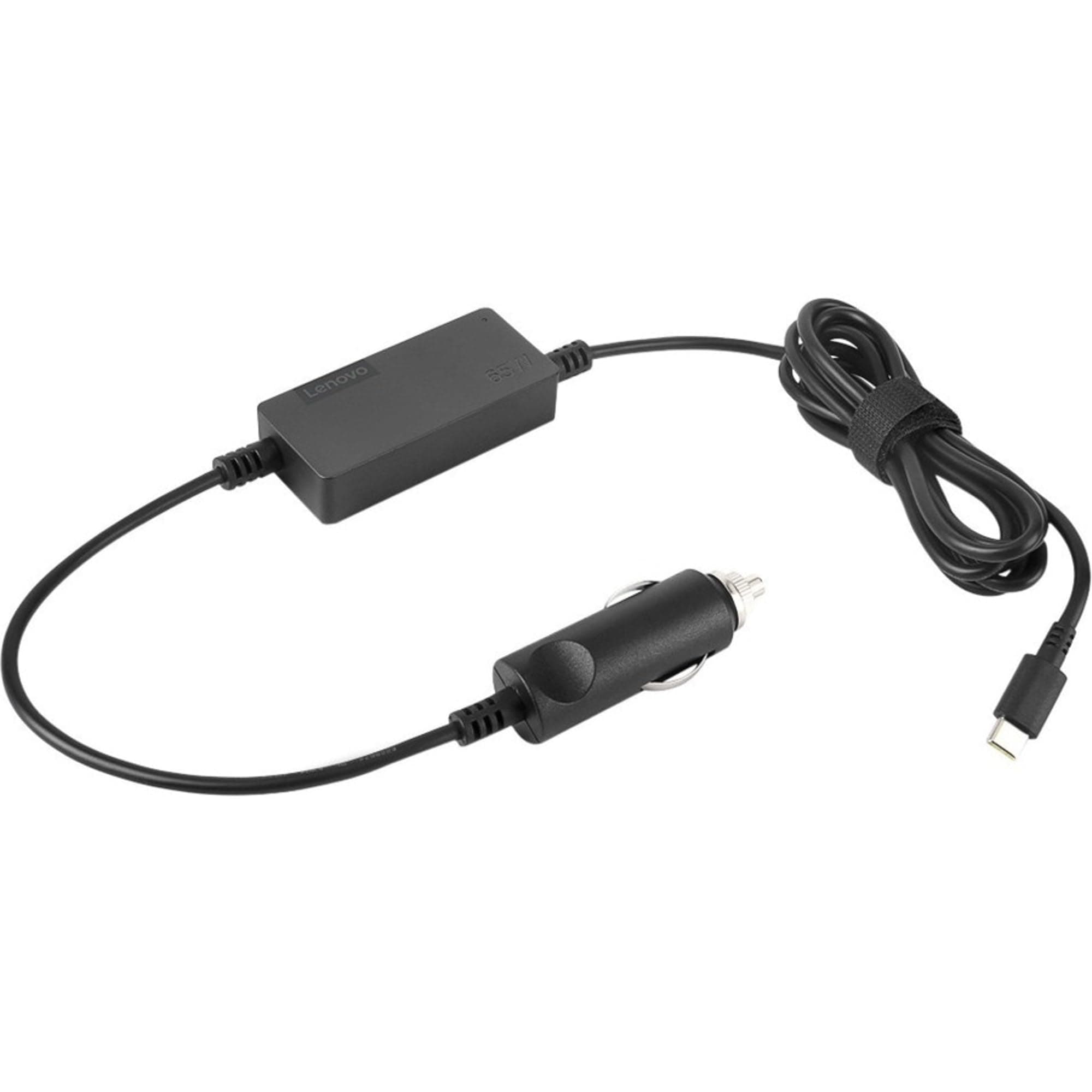 LENOVO 65W USB-C DC адаптер за пътуване Зарядно за кола 65w