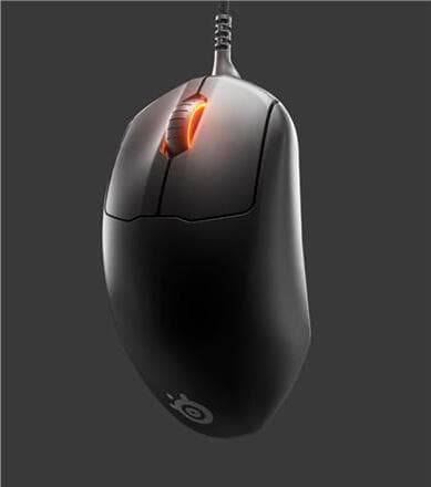 Мишка SteelSeries Prime (62533), оптична (18 000 dpi), 6 бутона, RGB подсветка, USB, черна