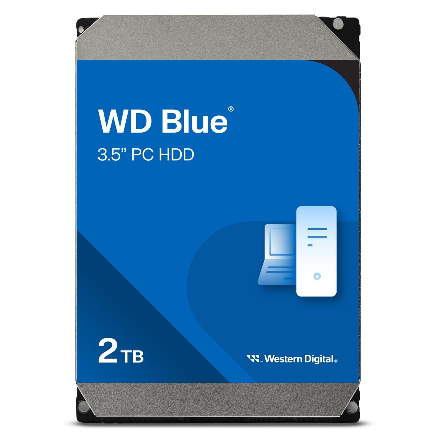 Хард диск WD Blue 2TB, 7200rpm 64MB, SATA3 - WD20EARZ