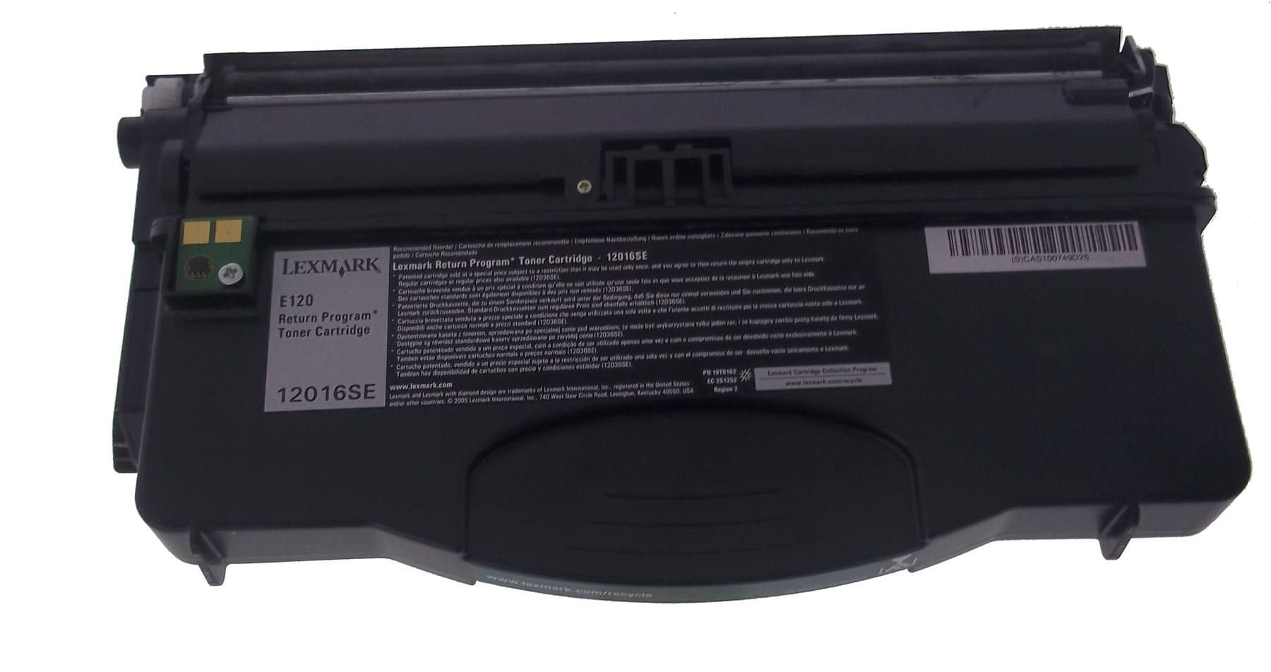 Toner Cartridge,2,000 pages,E120 / E120n, Return Programme