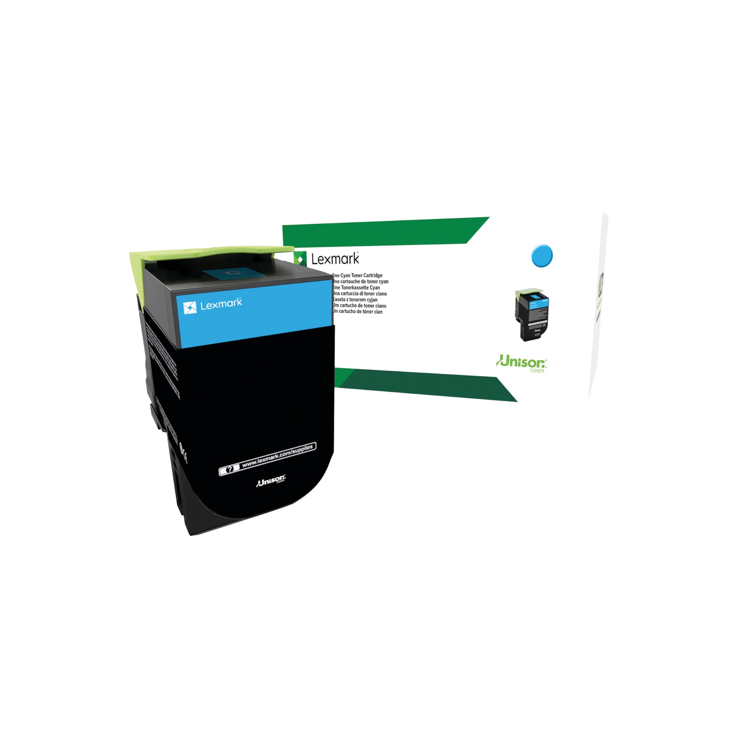 LEXMARK 3K програма за връщане на цианова тонер касета CS/CX317 417 517