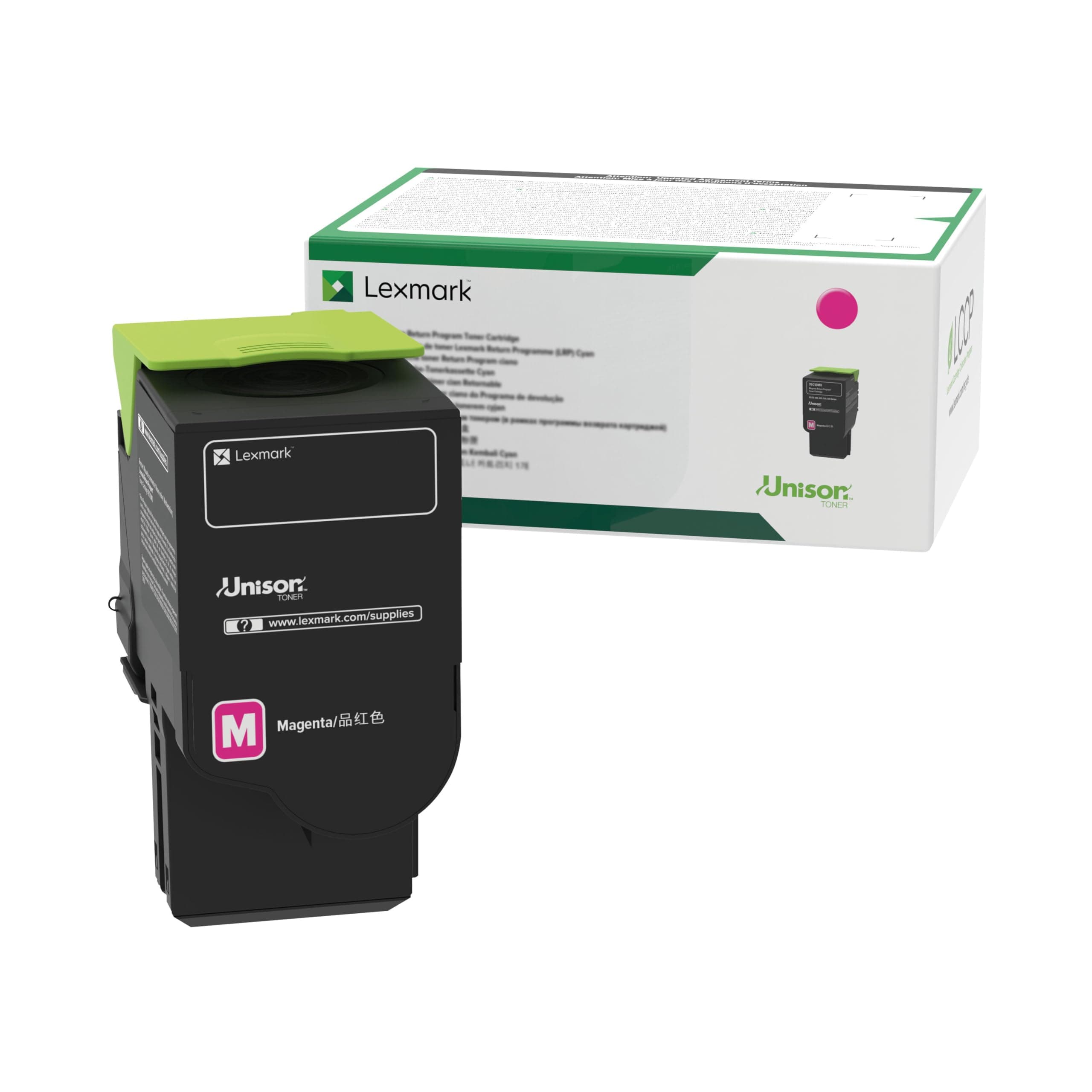 Lexmark C242XM0 Magenta тонер касета с програма за връщане, 3500 страници, C2325dw / C2425dw / C2535dw / MC2325adw / MC2425adw / MC2535a