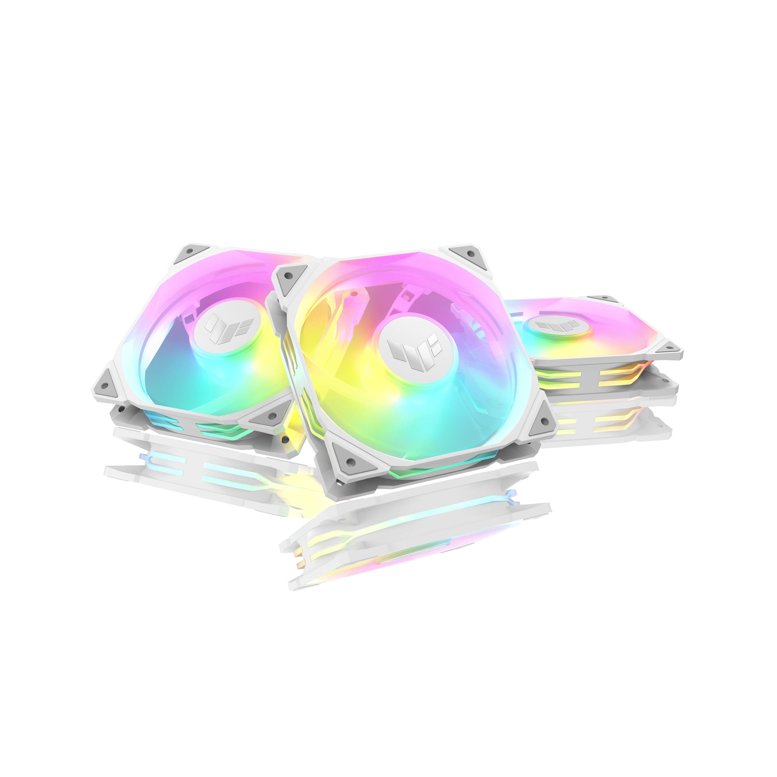 Asus TUF Gaming TR120 Reverse ARGB 3 Pack White