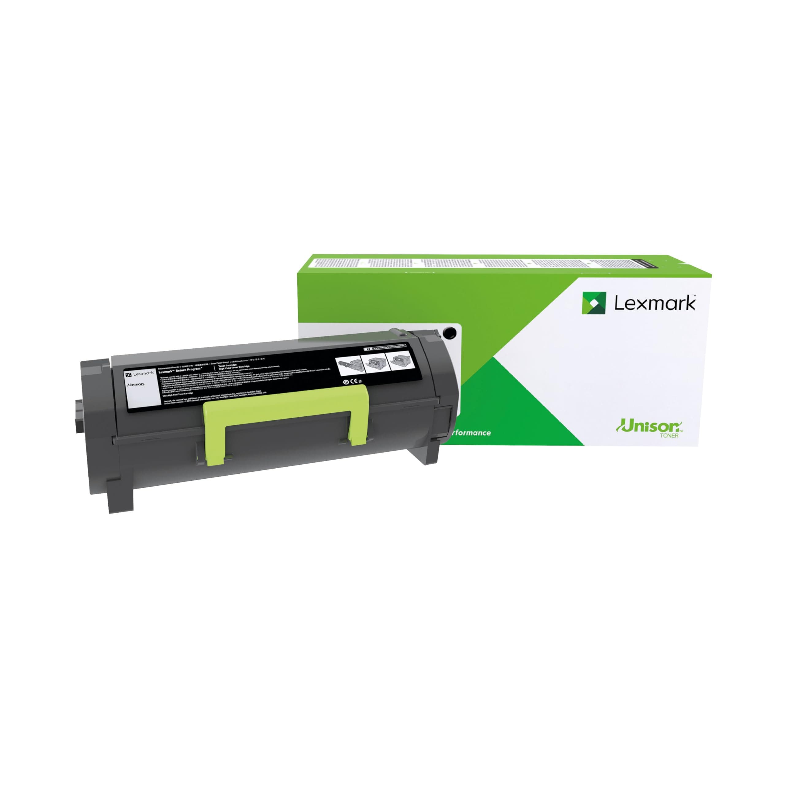 LEXMARK 502H тонер касета черна с голям капацитет 5000 страници Програма за връщане на 1 опаковка