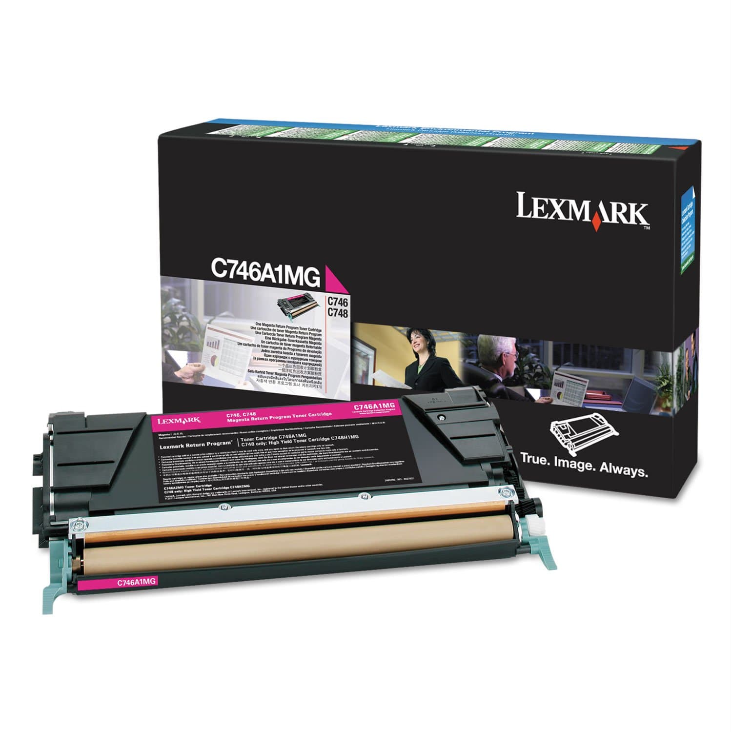 LEXMARK C746 C748 7K тонер касета магента стандартен капацитет 7 000 страници 1 опаковка С програма за връщане