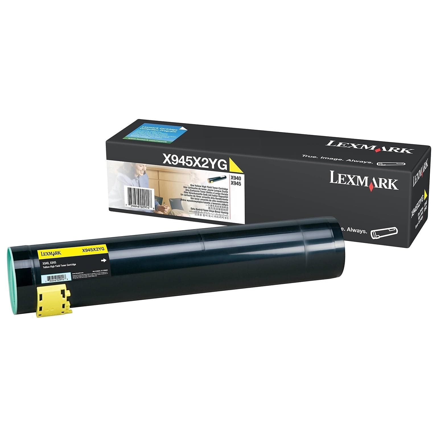 LEXMARK X940e X945e toner cartridge yellow standard capacity 22.000 pages 1-pack