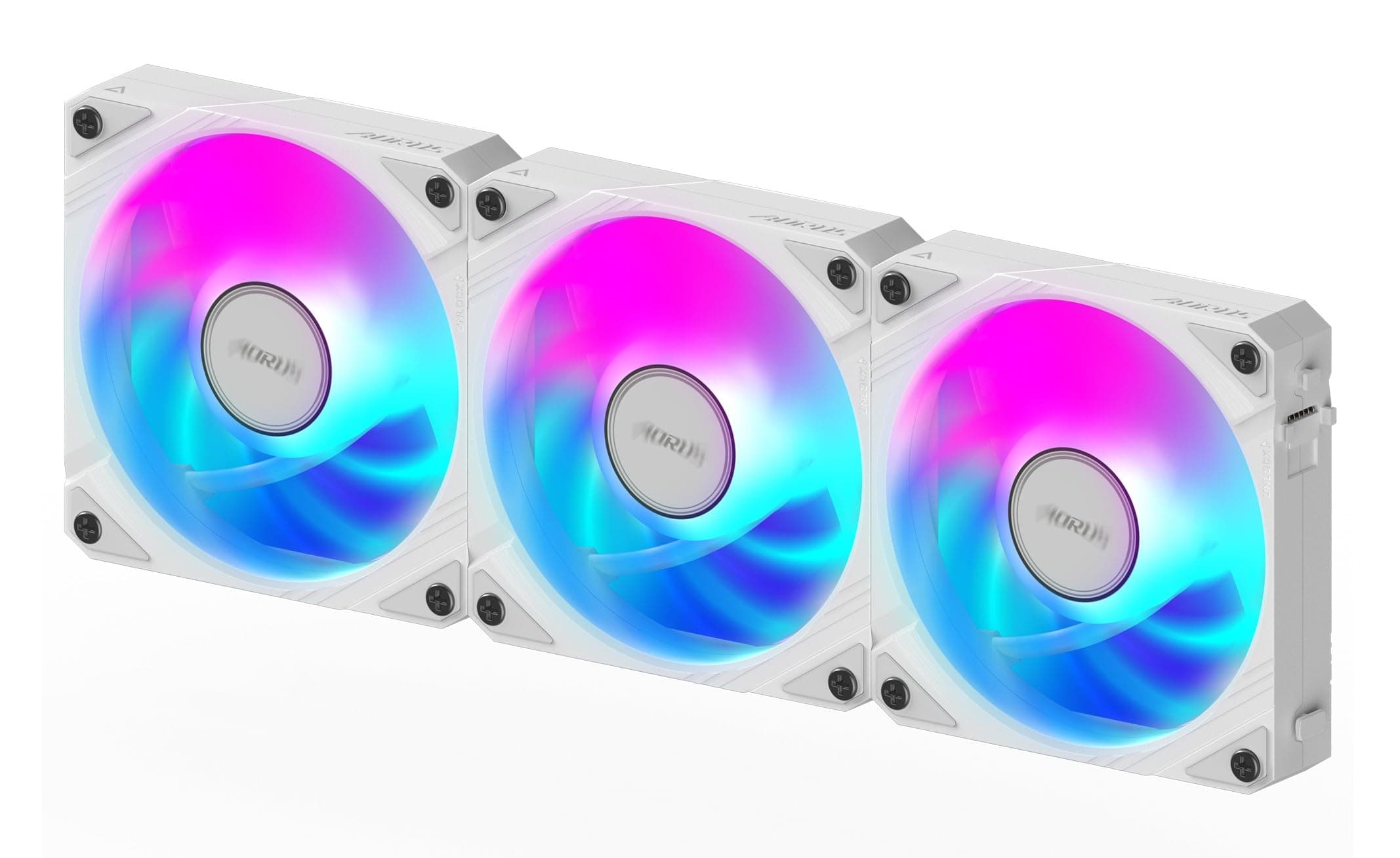 Комплект вентилатори GIGABYTE AORUS EZ CHAIN 120 ICE 3-Pack ARGB