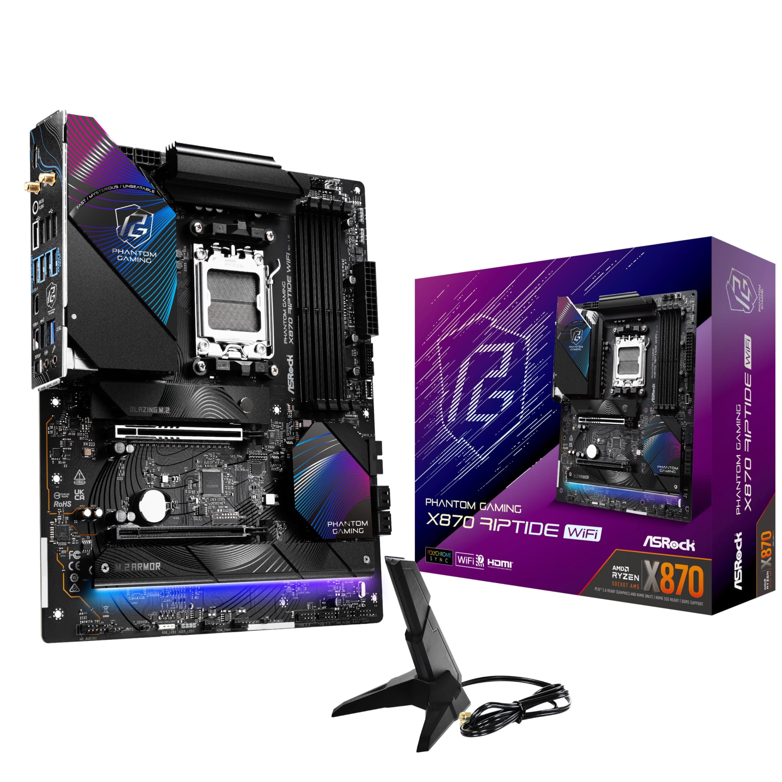 Asrock X870 Phantom Gaming Riptide Wi-Fi