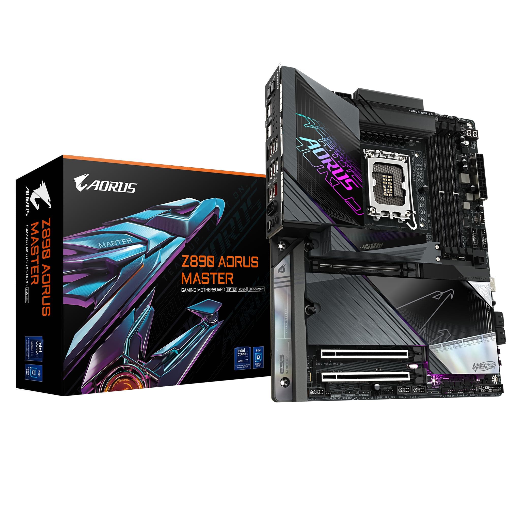 Дънна платка GIGABYTE Z890 AORUS MASTER, LGA 1851