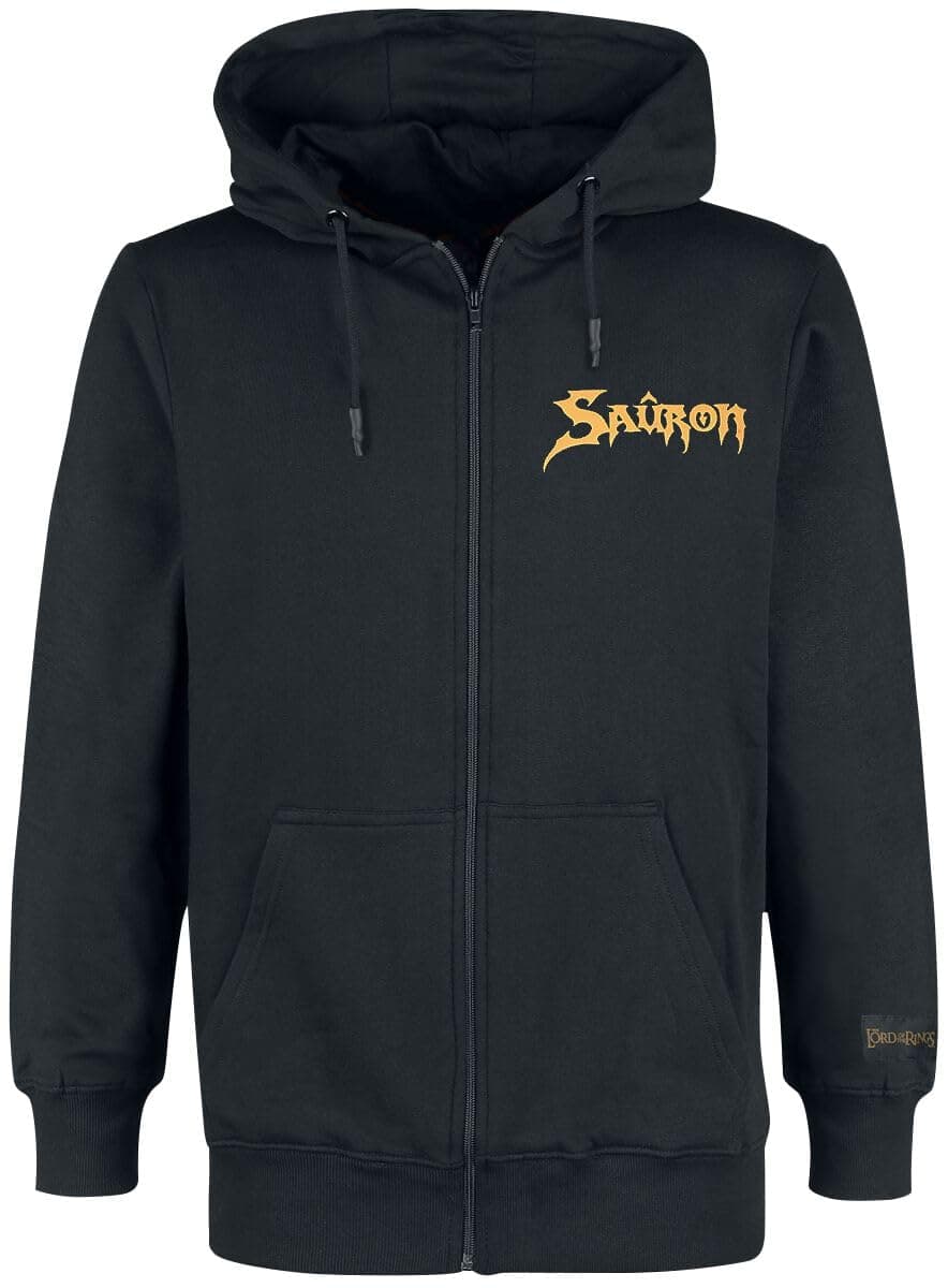 Суичър DIFUZED The Lord of the Rings - Black Sauron - Men's Zipper, L