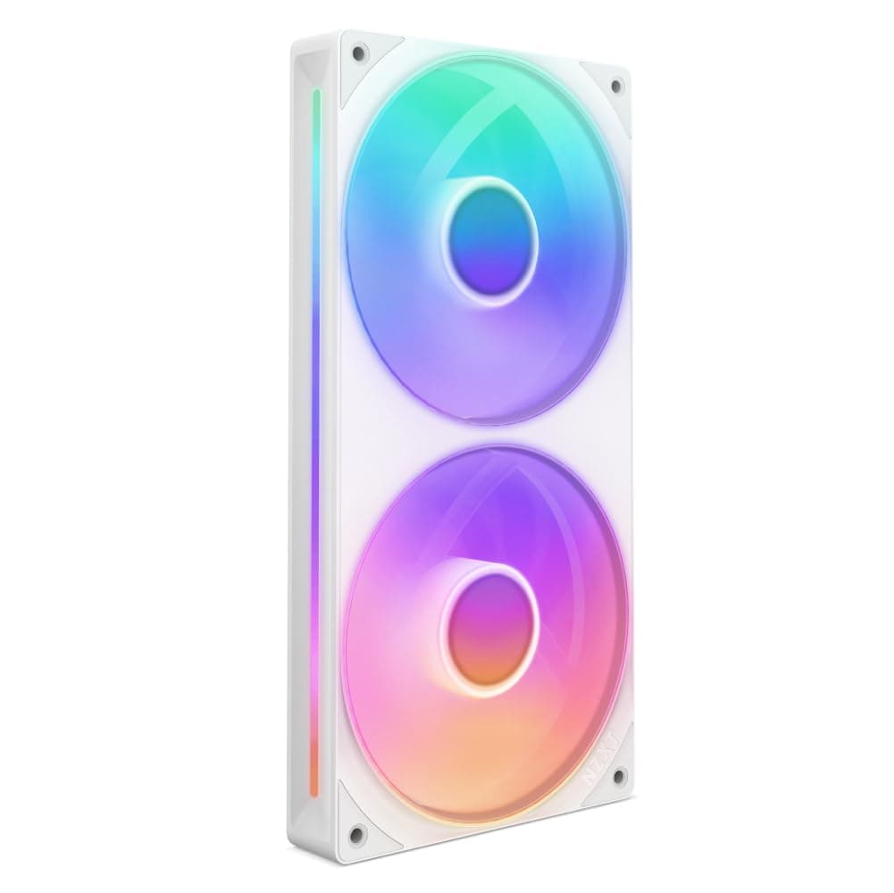 Комплект вентилатори NZXT F240 White RGB Core