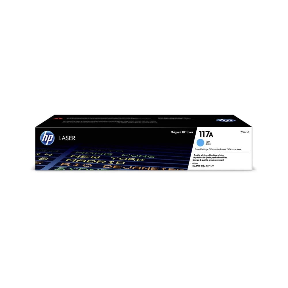 Оригинална лазерна тонер касета HP 117A Cyan