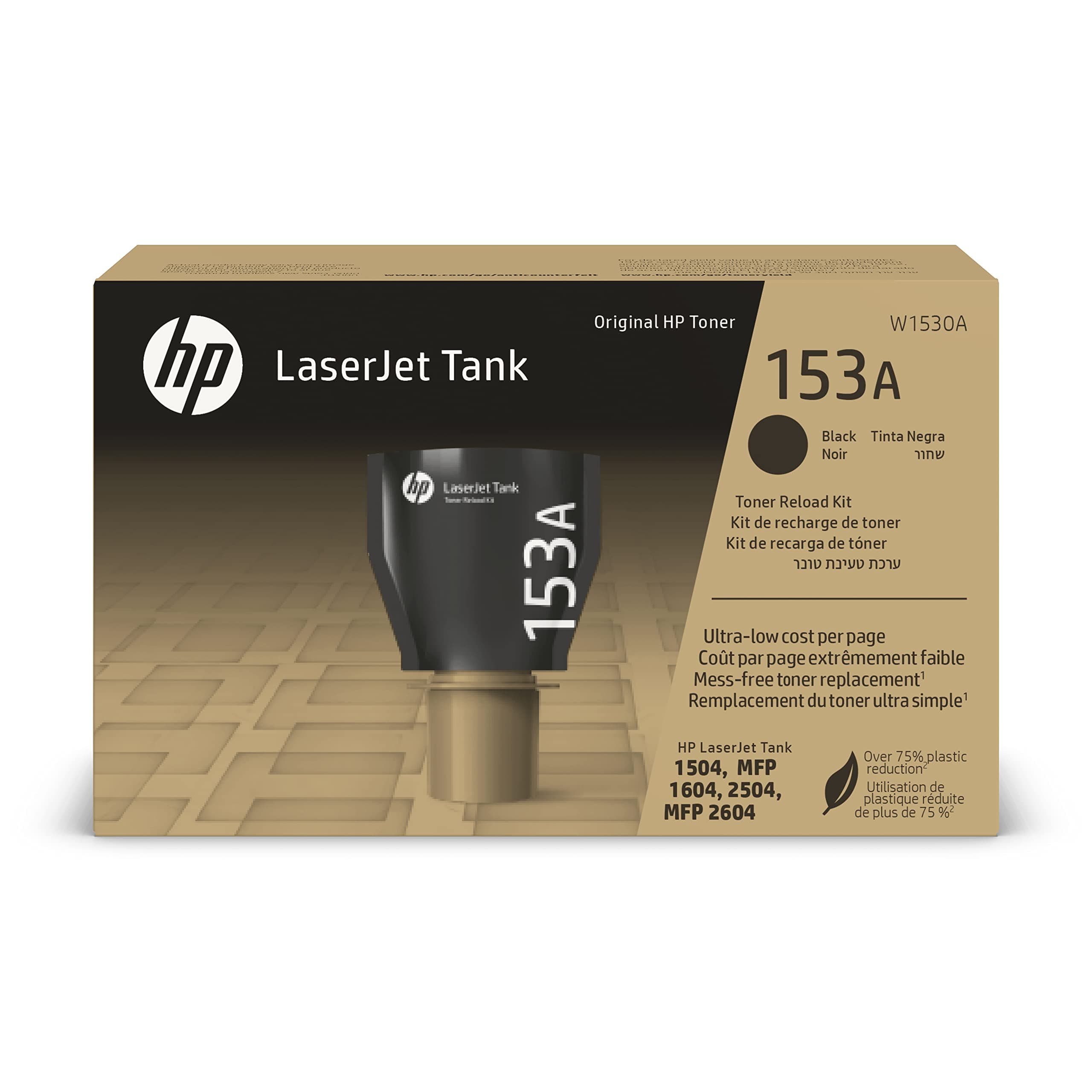 HP 153A черен оригинален комплект за презареждане на тонер резервоар LaserJet