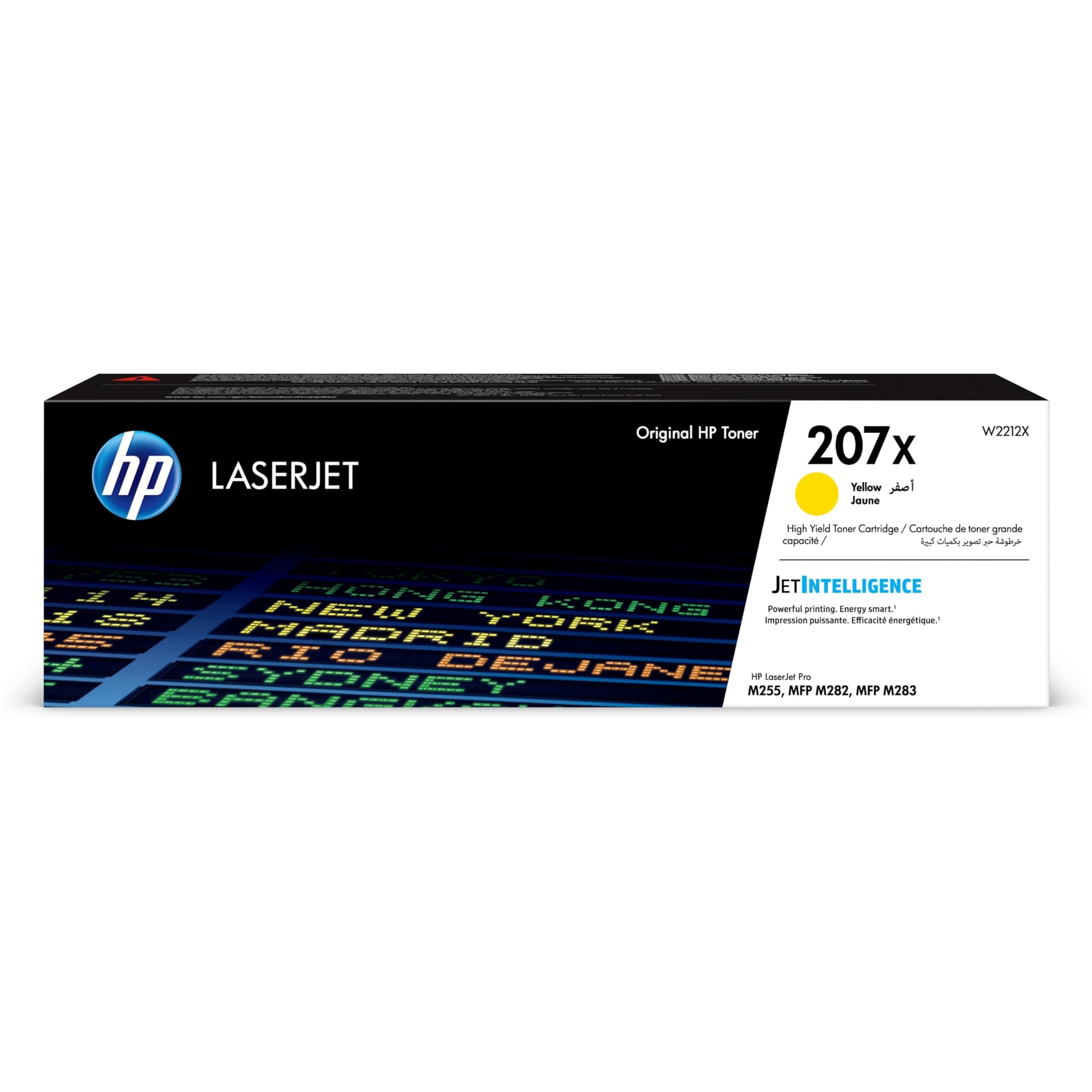 Жълта тонер касета HP 207X LaserJet