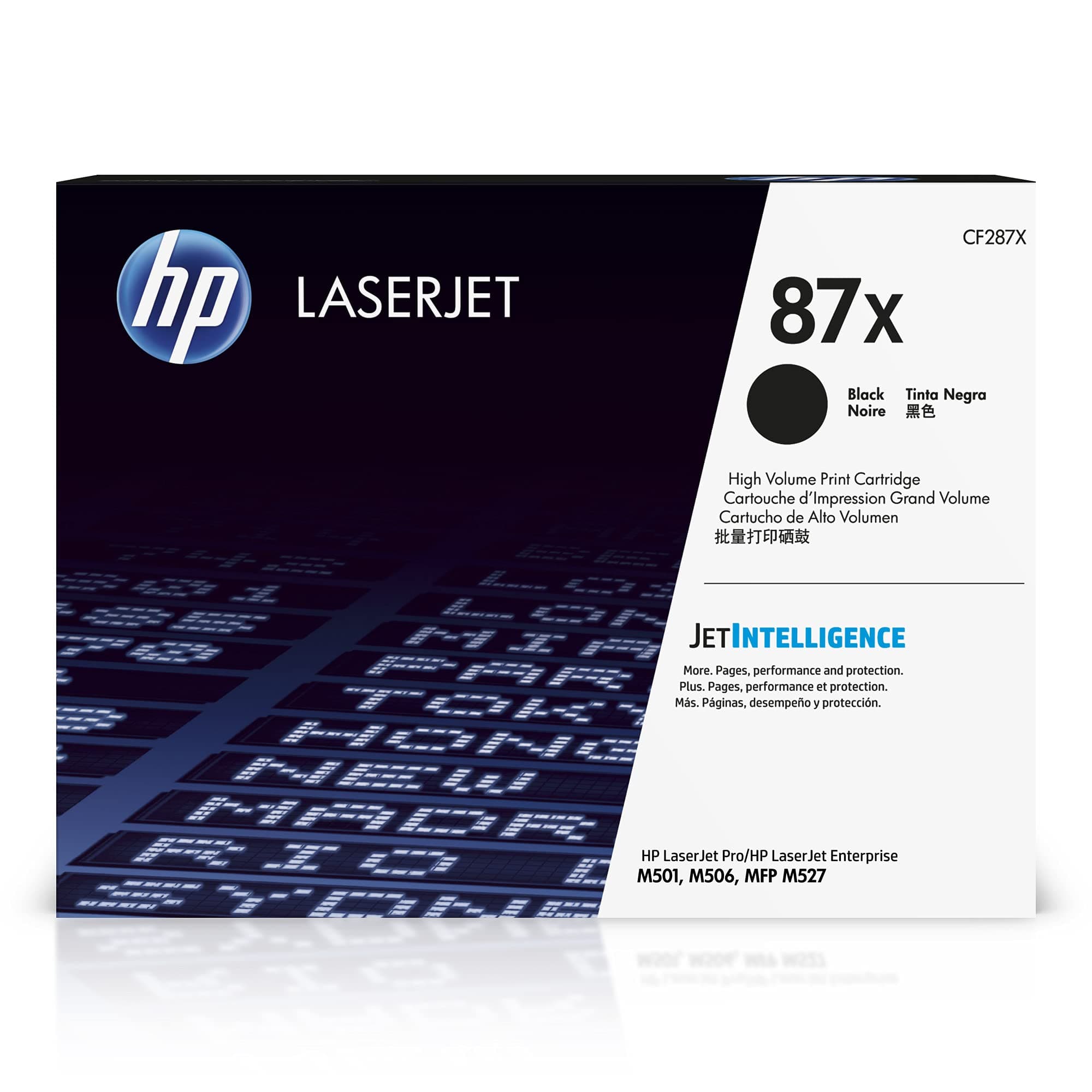 HP 87X оригинална тонер касета CF287X черна HY