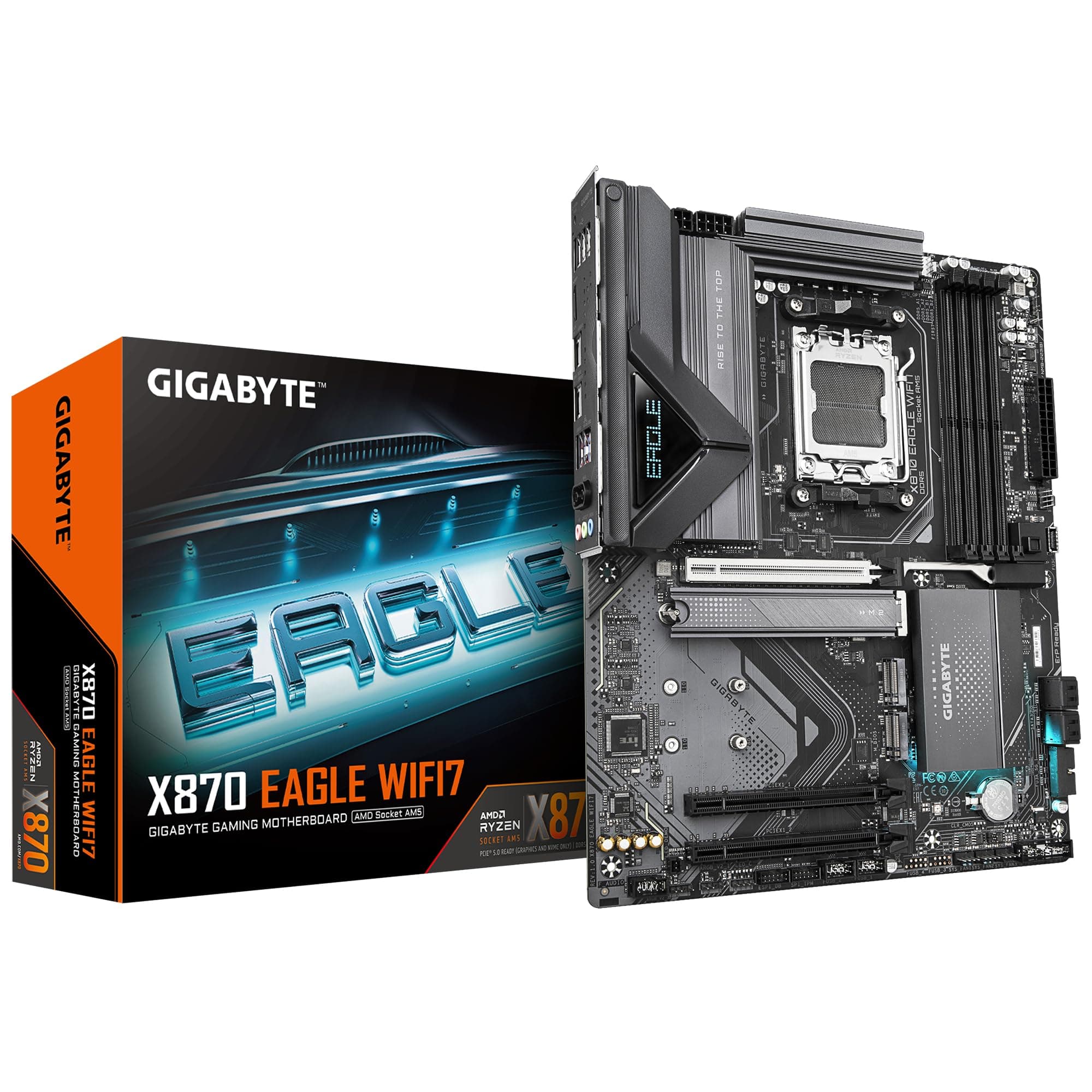 Дънна платка GIGABYTE X870 EAGLE WIFI 7, Socket AM5