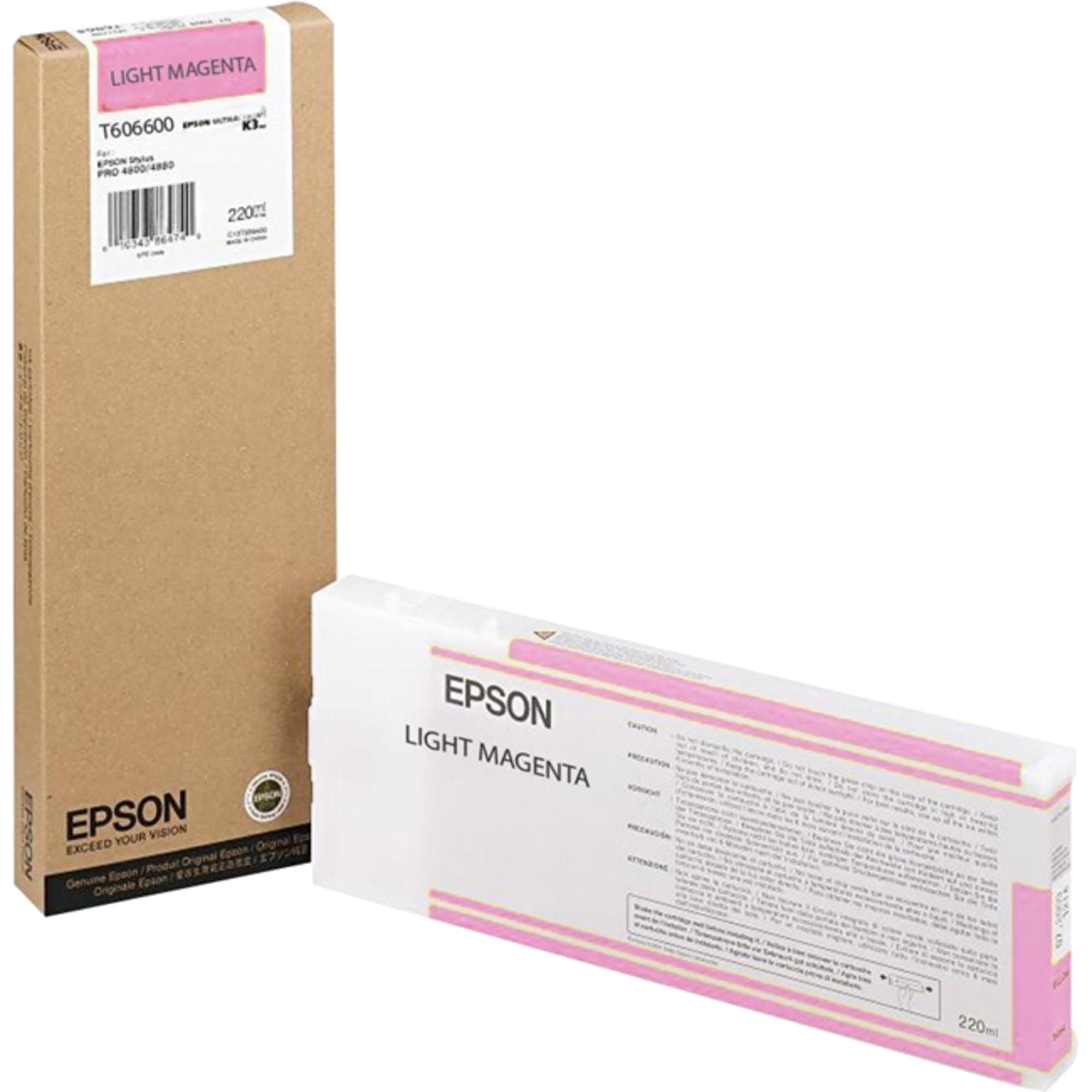 EPSON 5LB T6066 касета с мастило светло магента стандартен капацитет 220 ml 1 опаковка