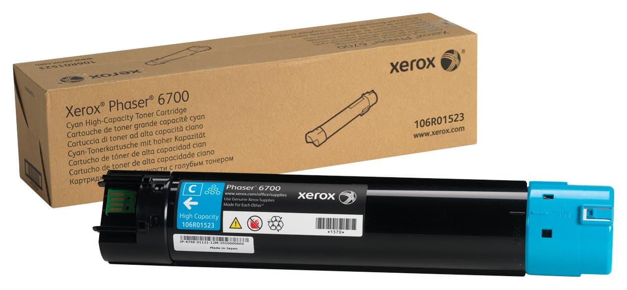 XEROX 106R01523 Тонер циан 12000 str Phaser 6700