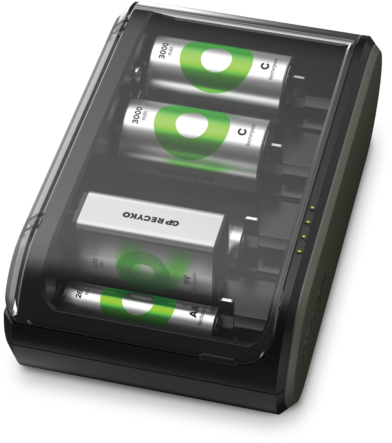 Зарядно у-во с 6 гнезда / 4 канала Universal Charger R6,03,14,20,22 B361 GP