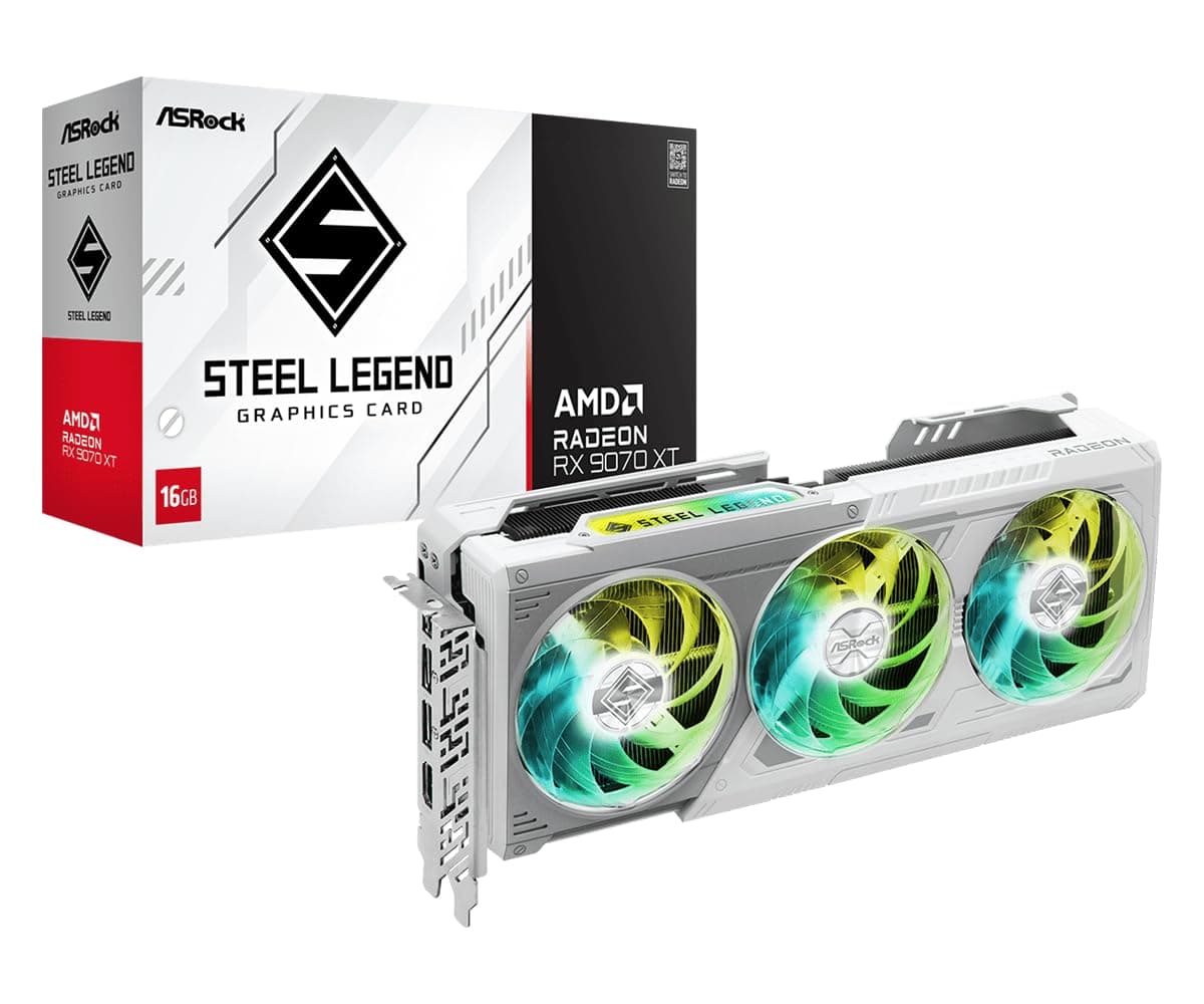 Asrock RX 9070XT 16GB Steel Legend