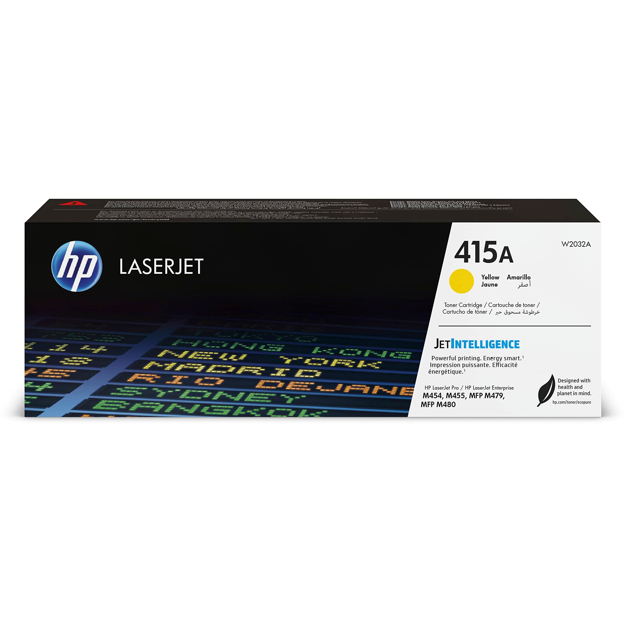 Жълта тонер касета HP 415A LaserJet