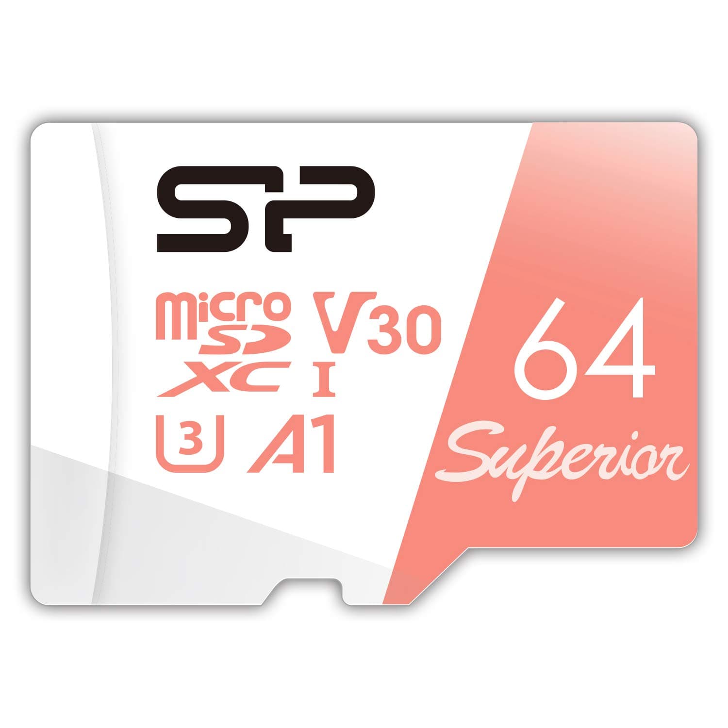 Карта памет Silicon Power Superior 64GB, microSDXC, Class 10, SD Adapter