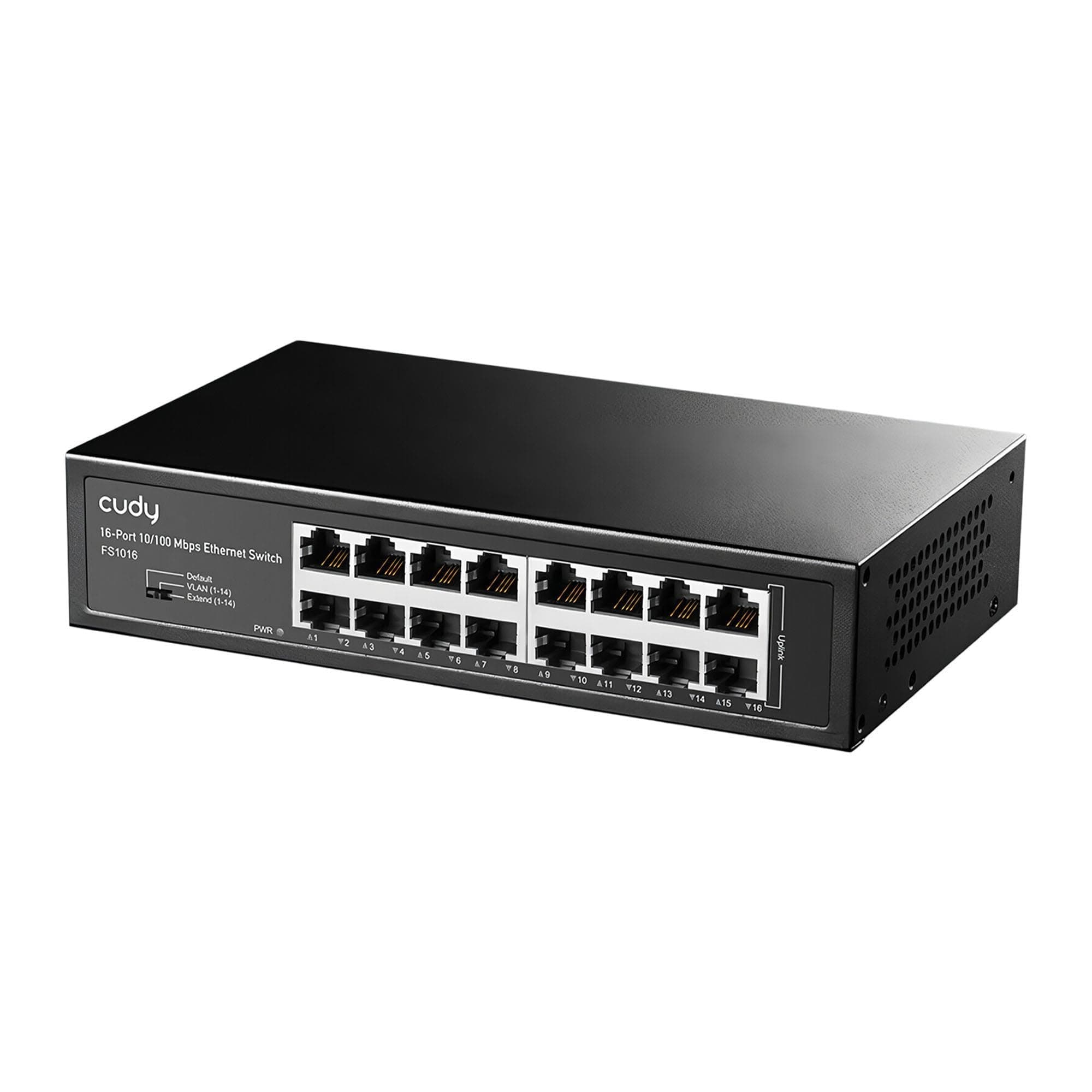Суич Cudy FS1016, 16 портов, 10/100Mbps, Metal Switch