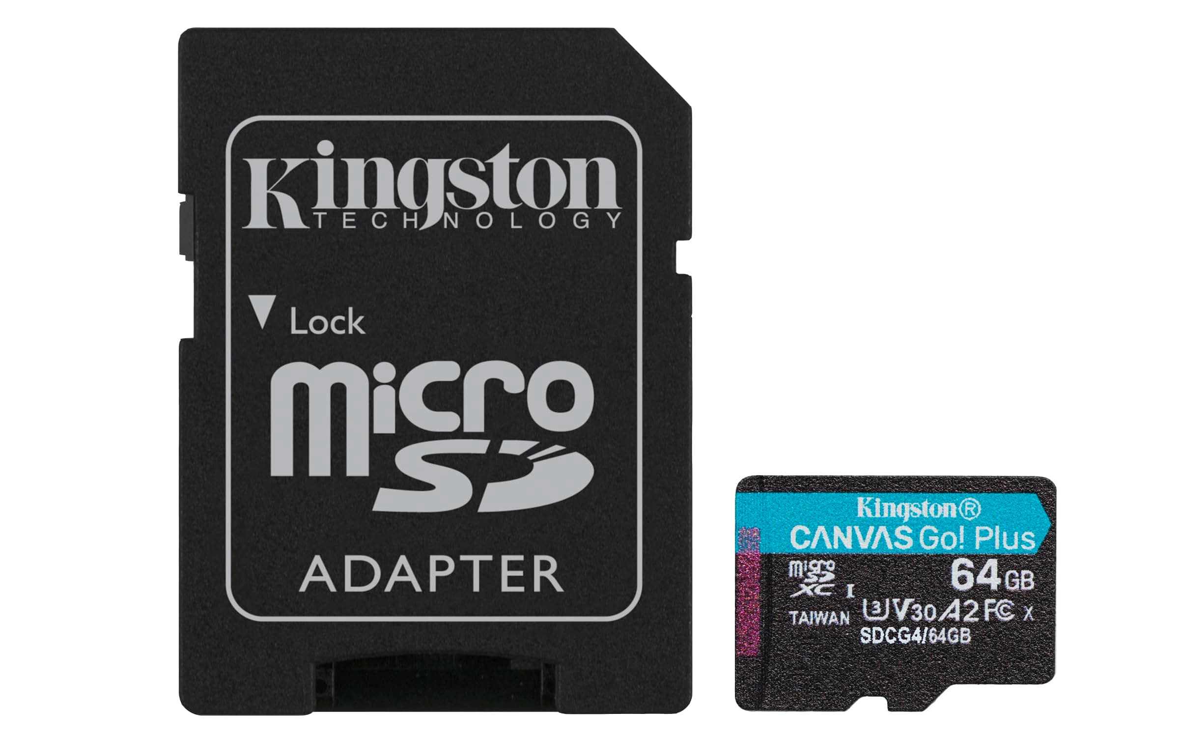 Карта памет Kingston Canvas Go! Plus Gen4 microSDXC 64GB