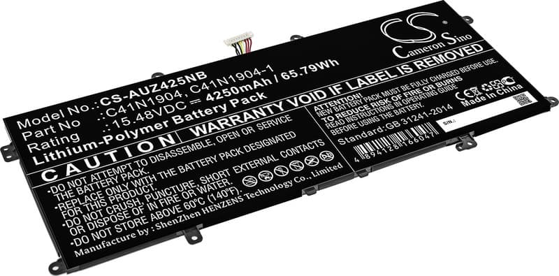 Батерия за лаптоп ASUS ZenBook 13 UX325EA-AH77 C41N1904 LiPo 15,48 V 4250mAh CAMERON SINO